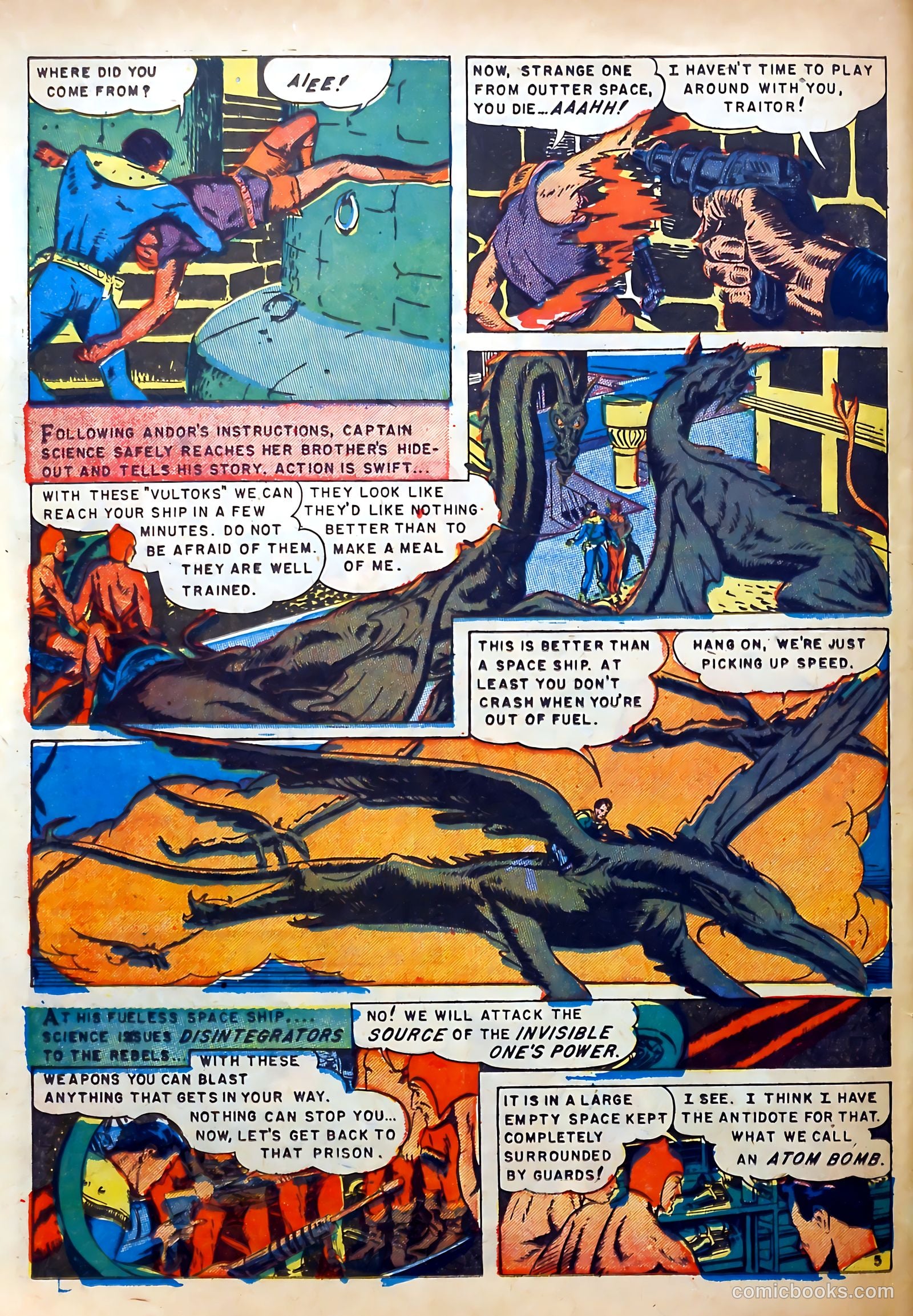 Captain Science #6 (1951) — page 24 of 36