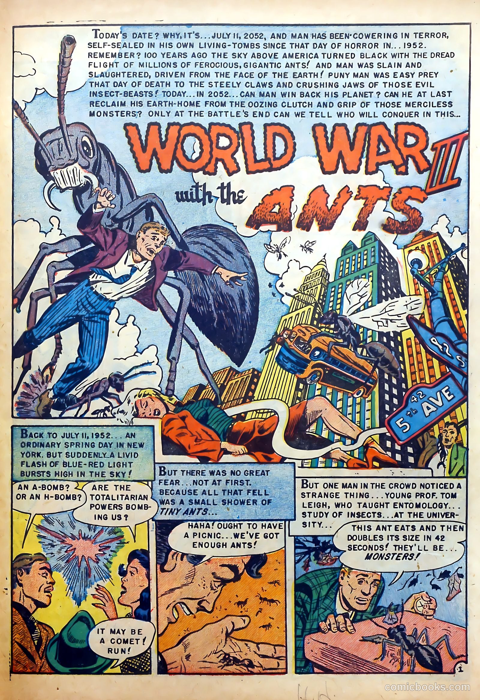Captain Science #6 (1951) — page 27 of 36