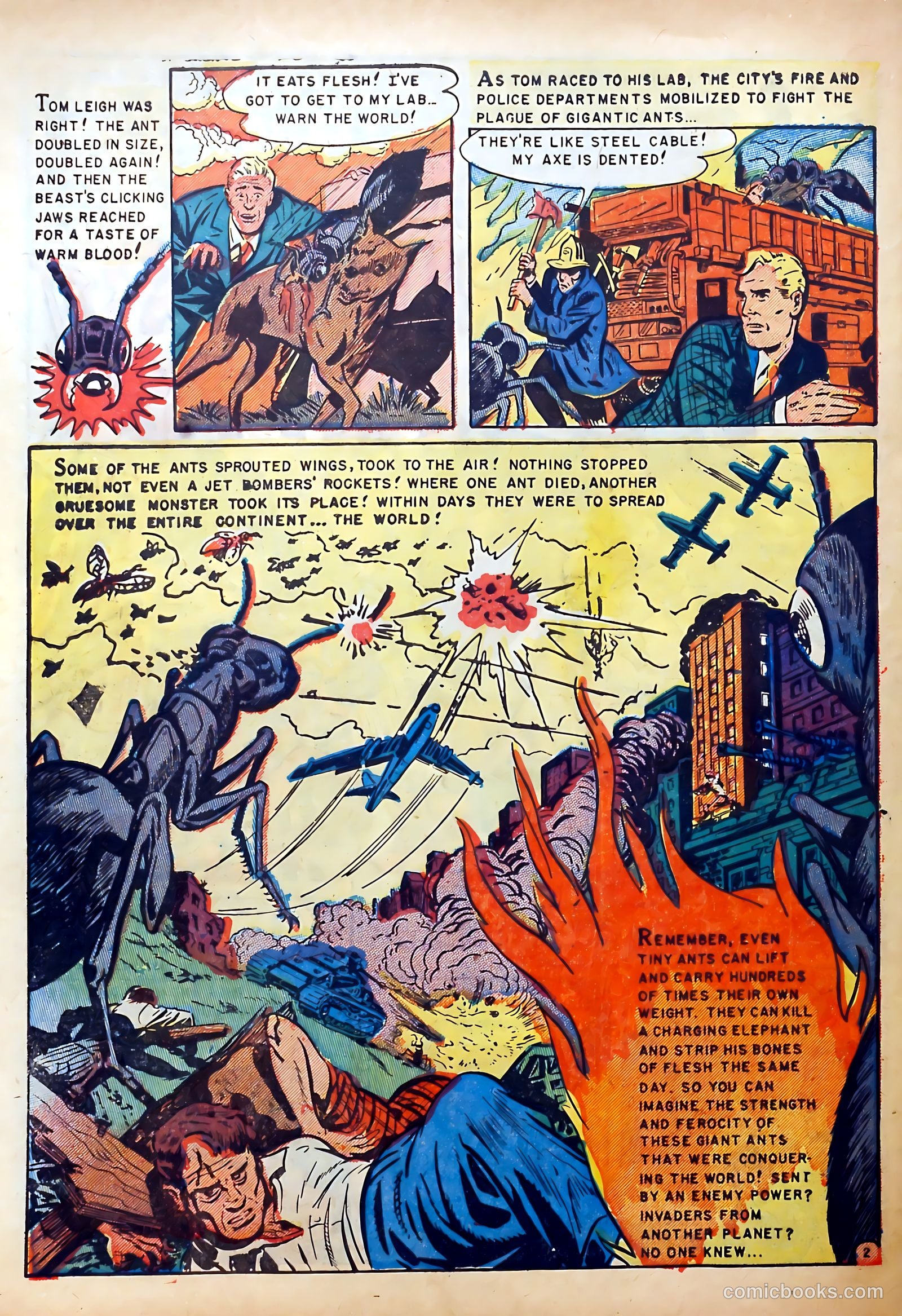 Captain Science #6 (1951) — page 28 of 36
