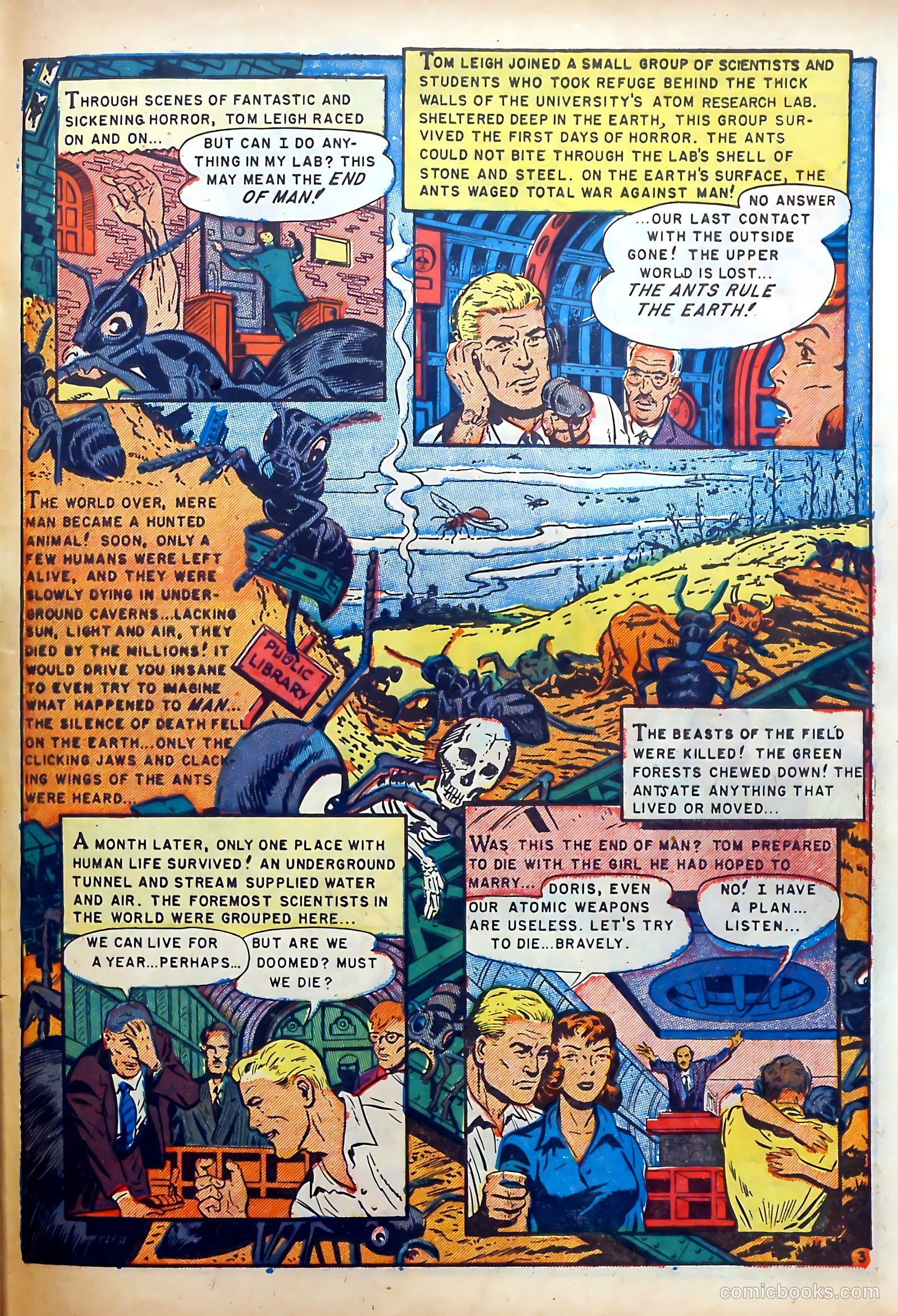 Captain Science #6 (1951) — page 29 of 36