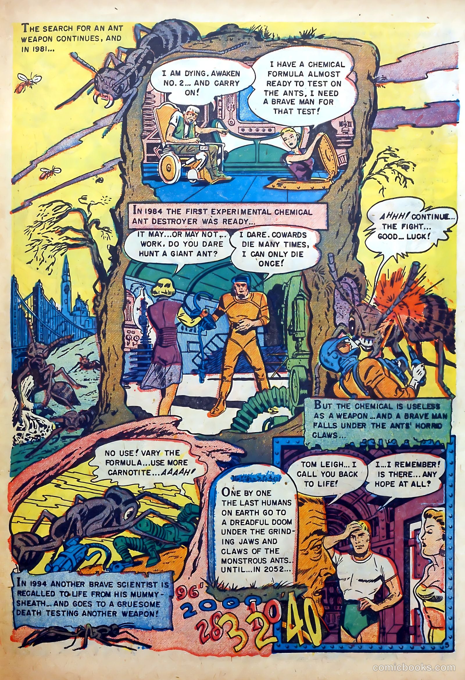 Captain Science #6 (1951) — page 31 of 36