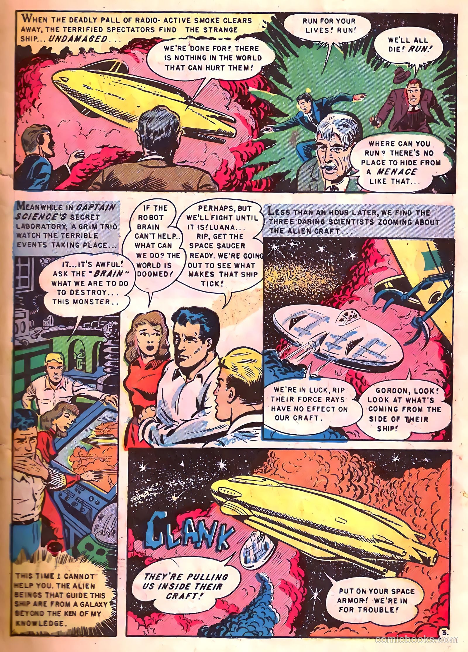Captain Science #7 (1951) — page 5 of 36