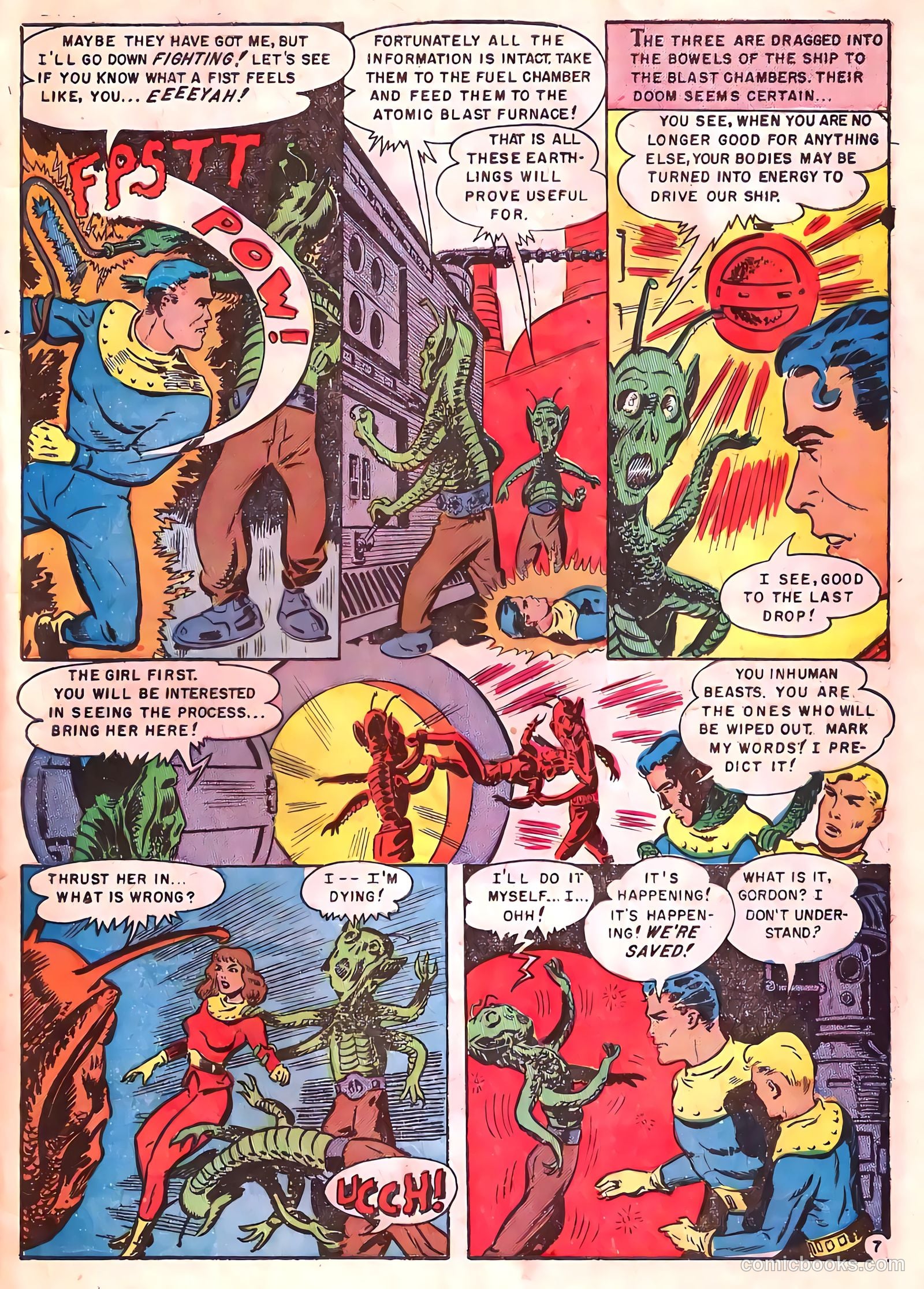Captain Science #7 (1951) — page 9 of 36