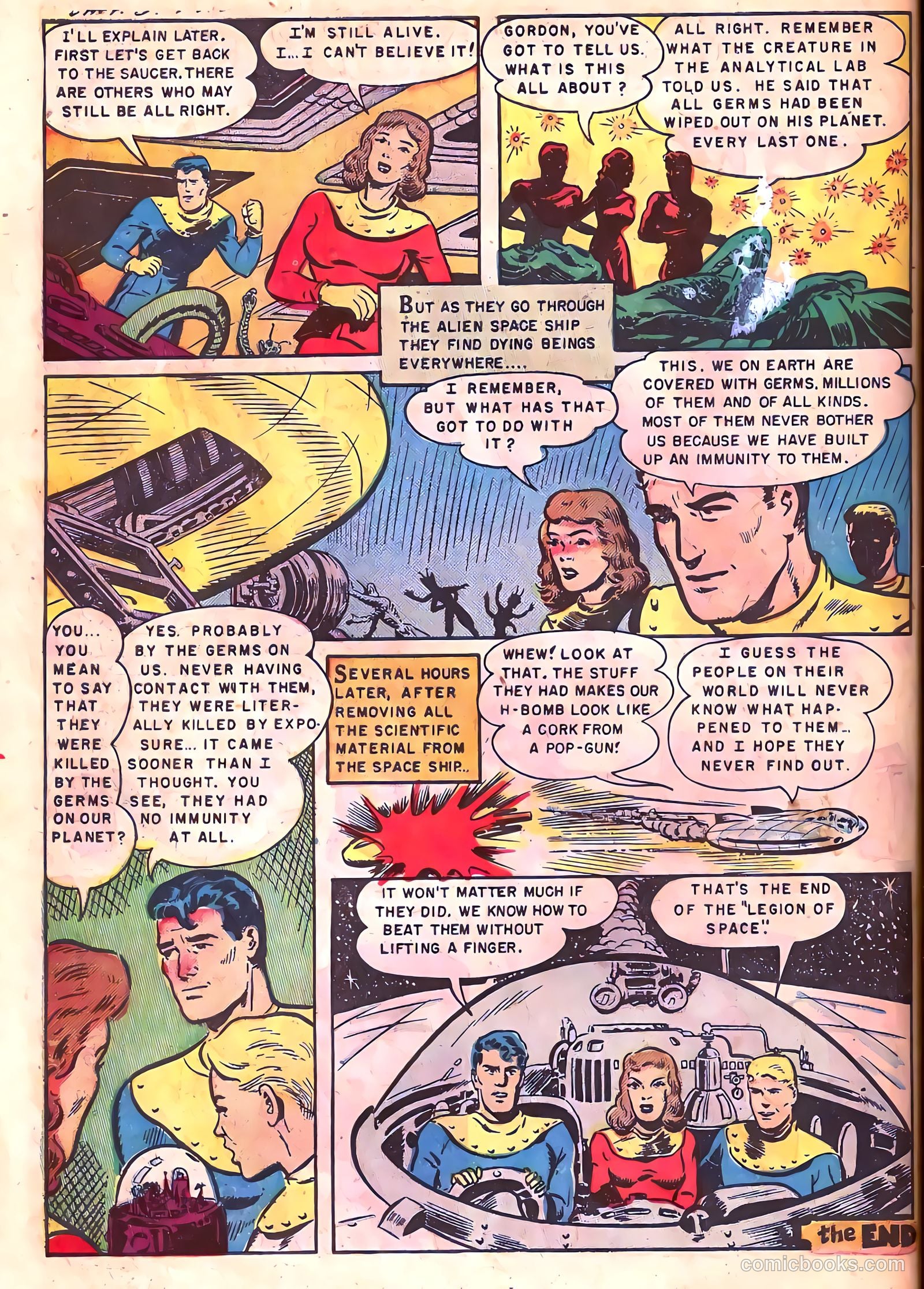 Captain Science #7 (1951) — page 10 of 36
