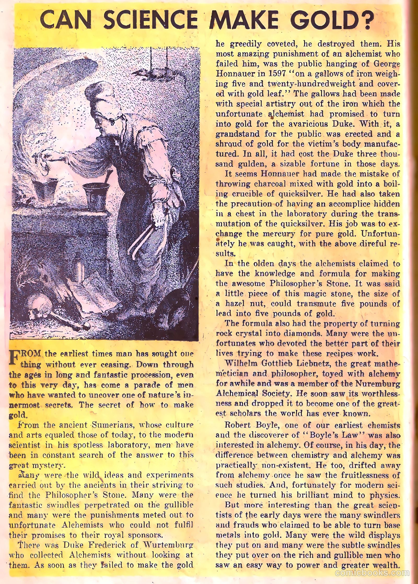 Captain Science #7 (1951) — page 18 of 36