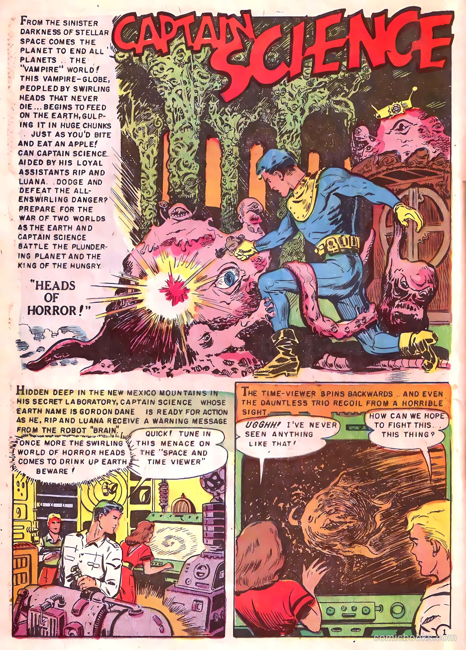 Captain Science #7 (1951) — page 20 of 36