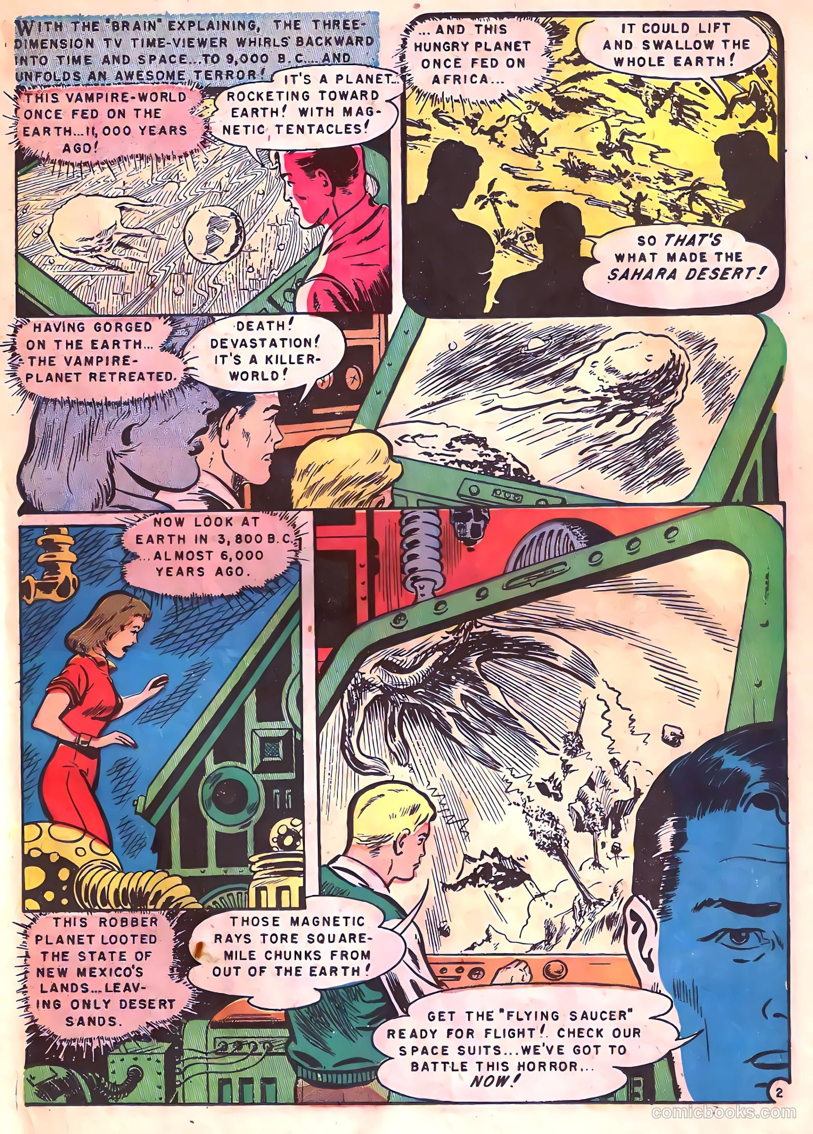 Captain Science #7 (1951) — page 21 of 36