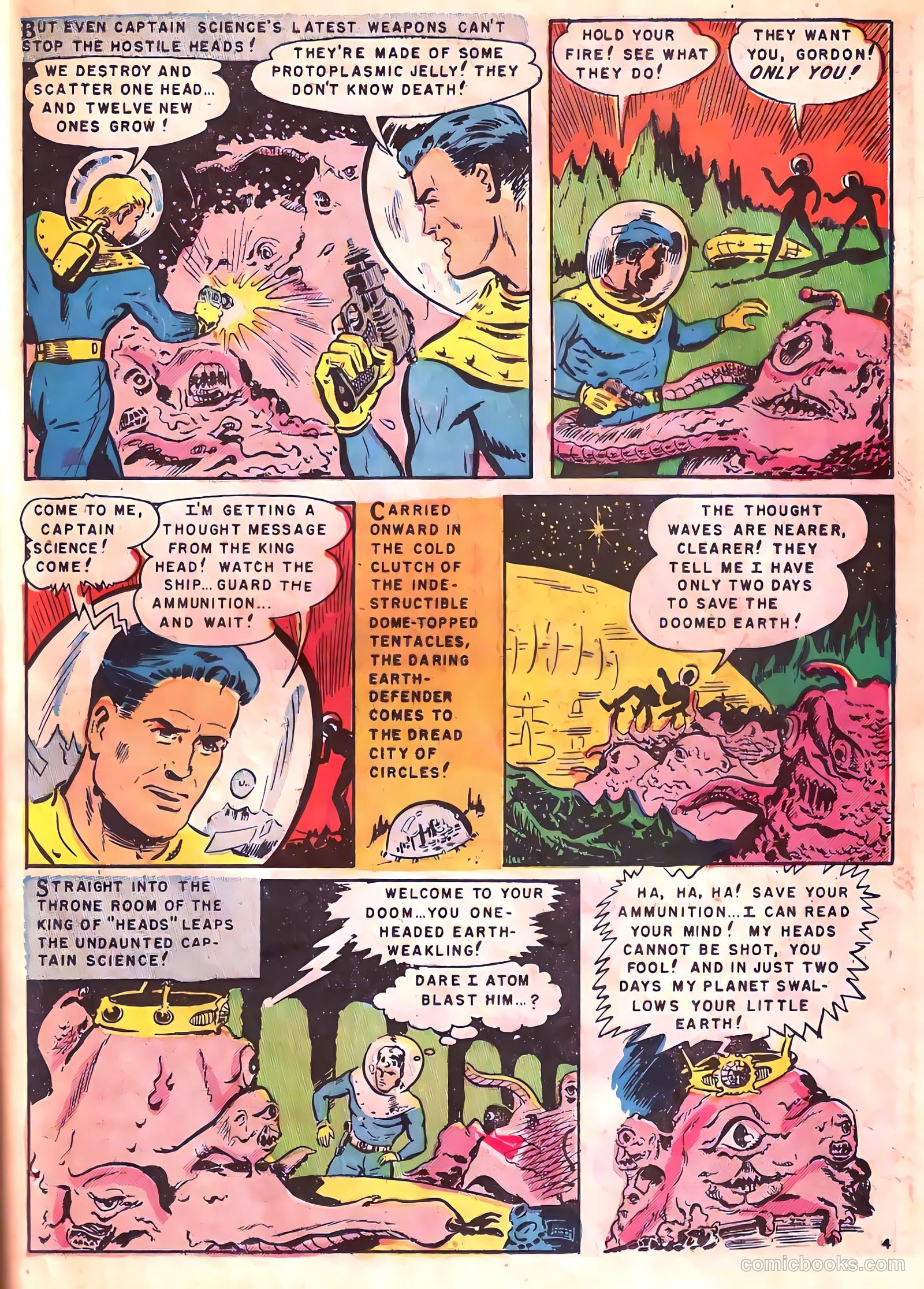 Captain Science #7 (1951) — page 23 of 36