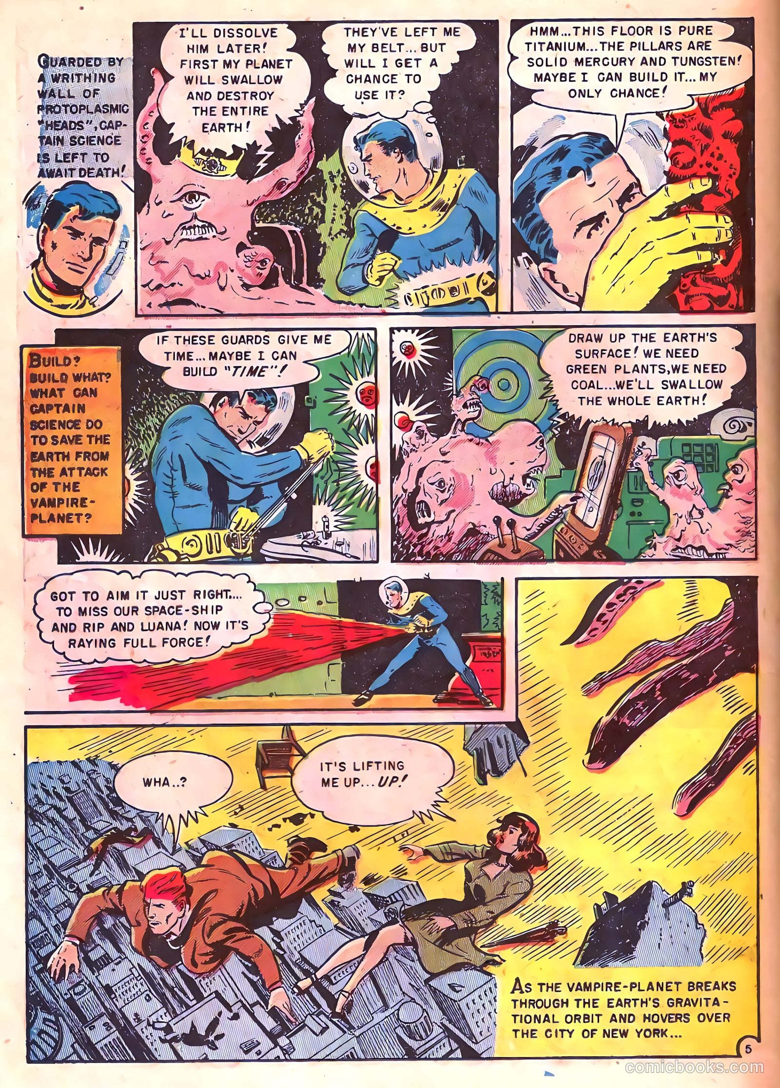 Captain Science #7 (1951) — page 24 of 36