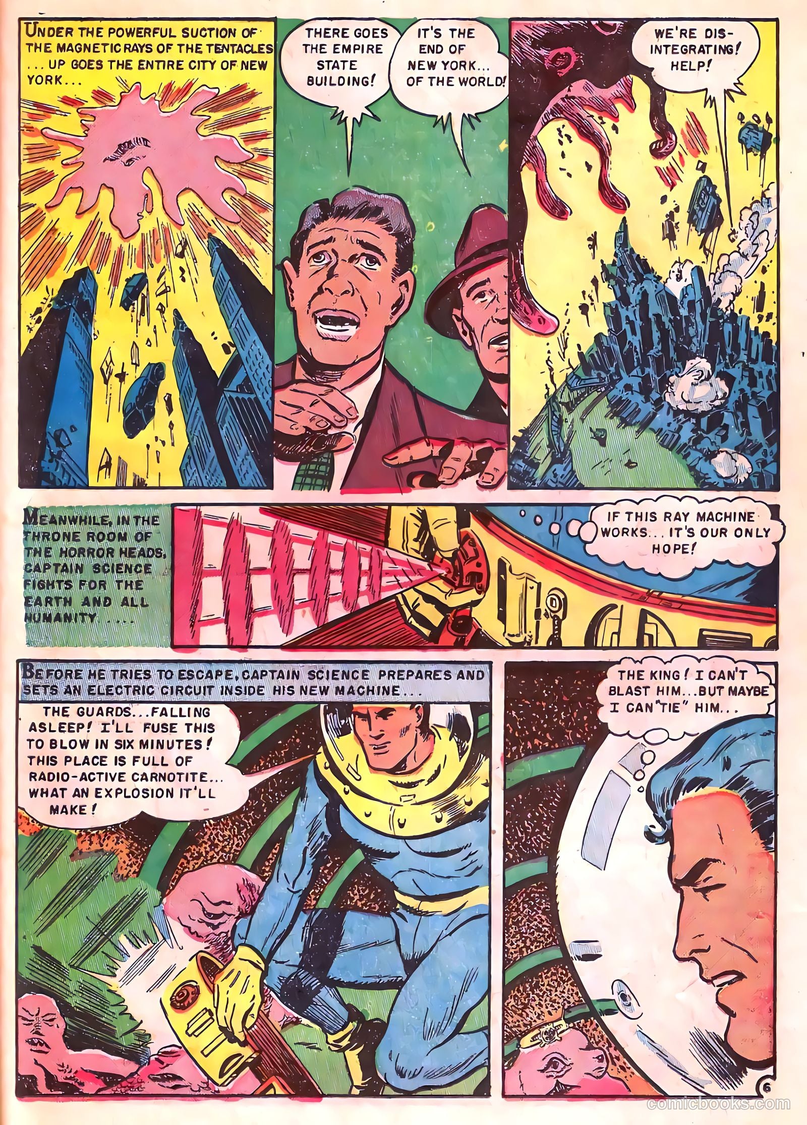 Captain Science #7 (1951) — page 25 of 36