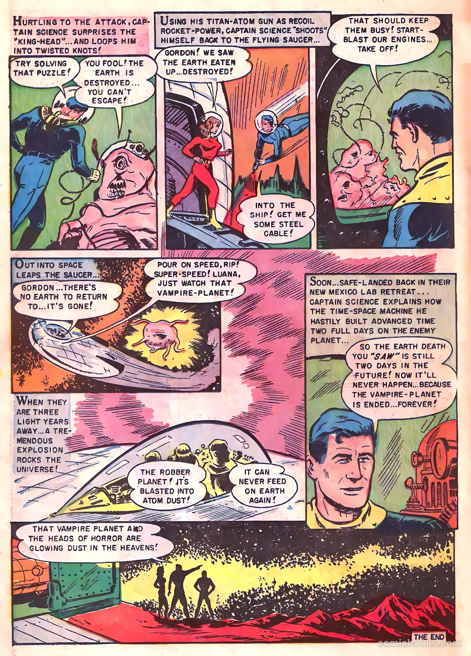 Captain Science #7 (1951) — page 26 of 36