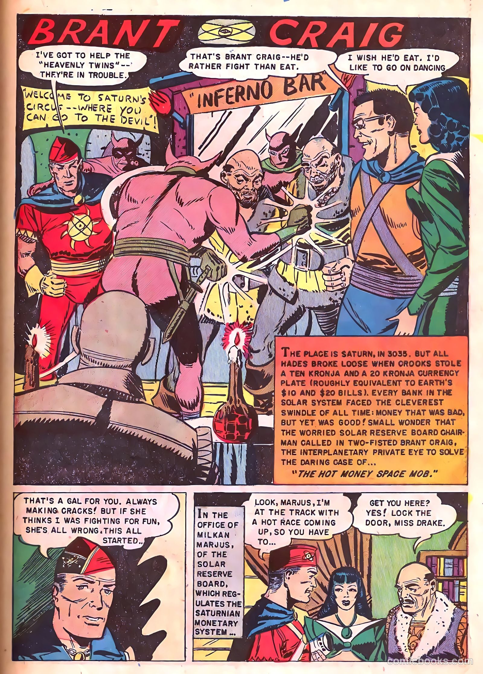 Captain Science #7 (1951) — page 27 of 36