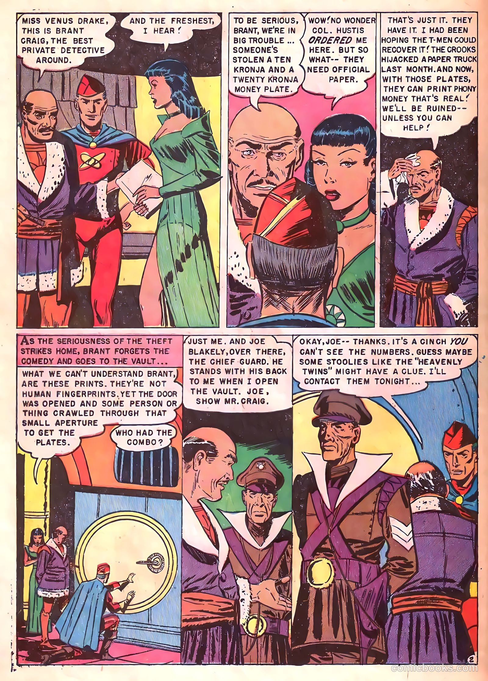 Captain Science #7 (1951) — page 28 of 36