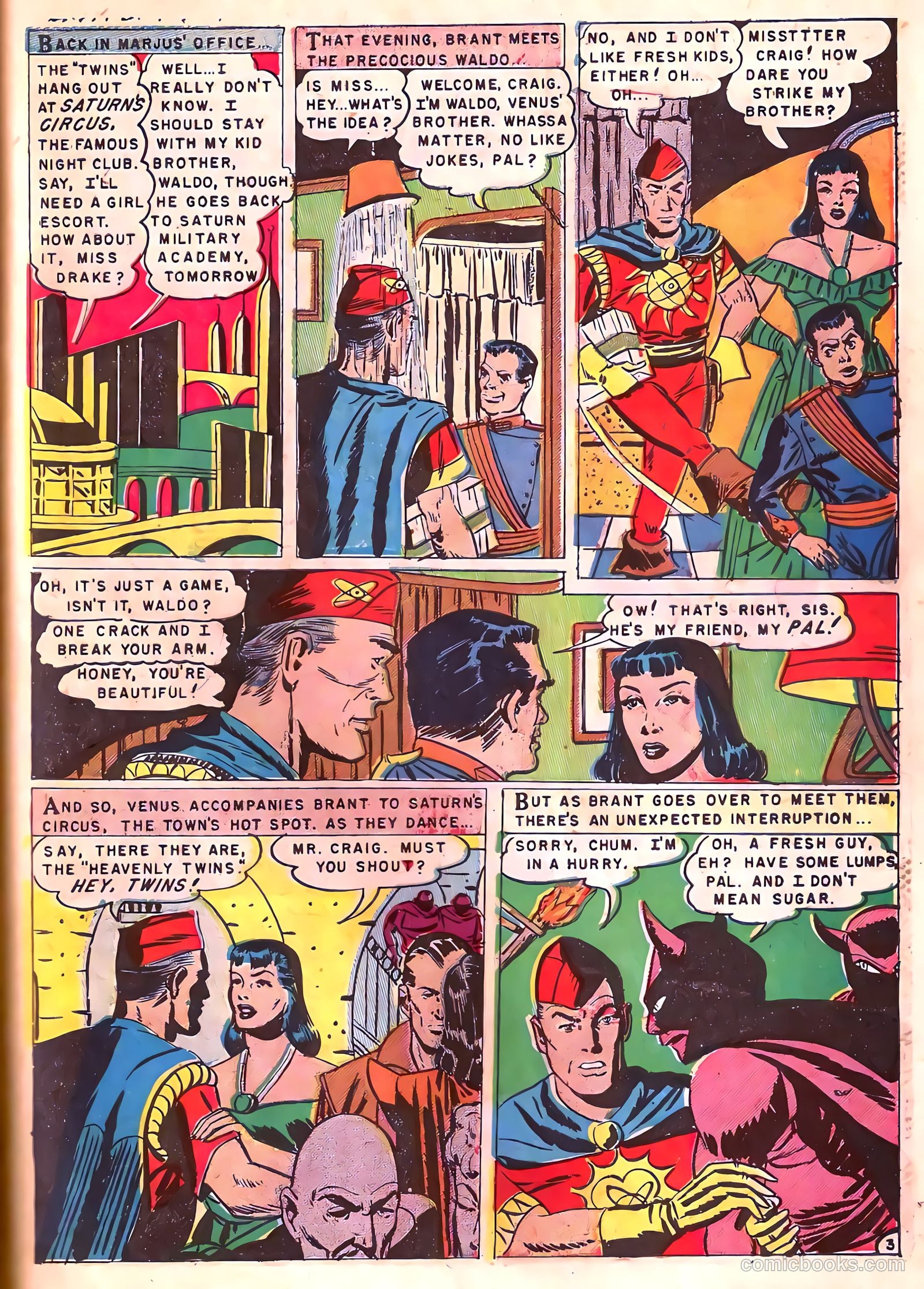 Captain Science #7 (1951) — page 29 of 36
