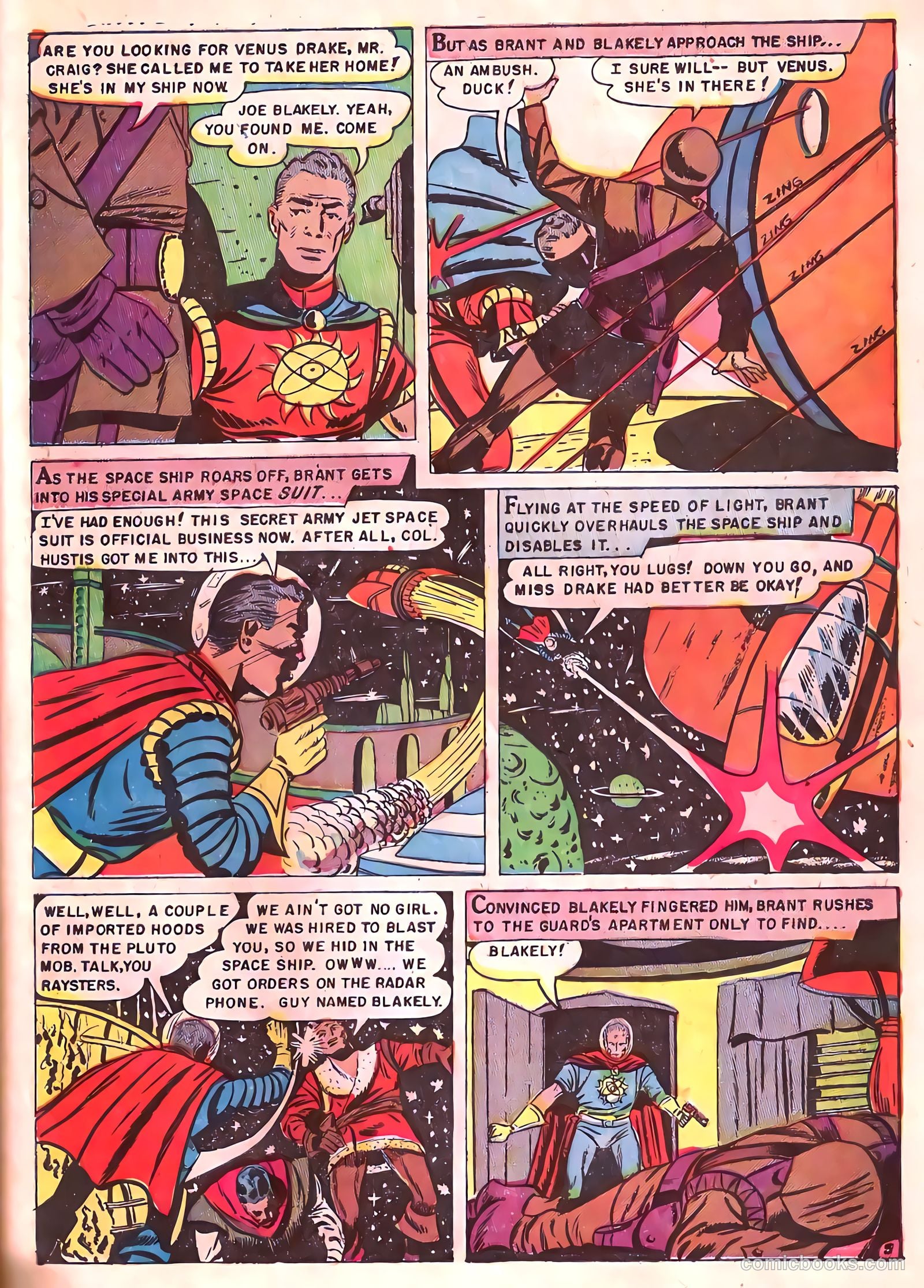 Captain Science #7 (1951) — page 31 of 36