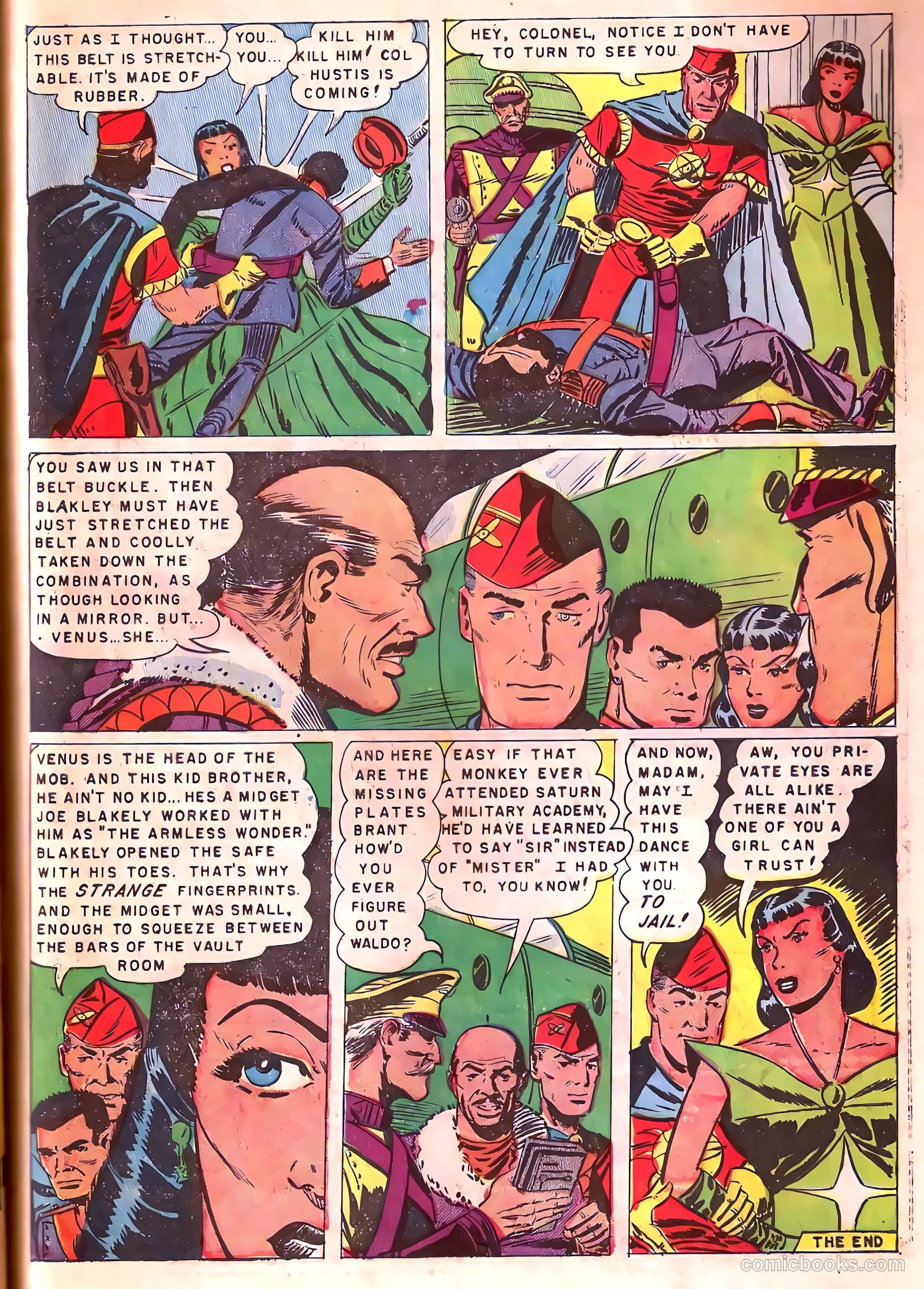 Captain Science #7 (1951) — page 33 of 36