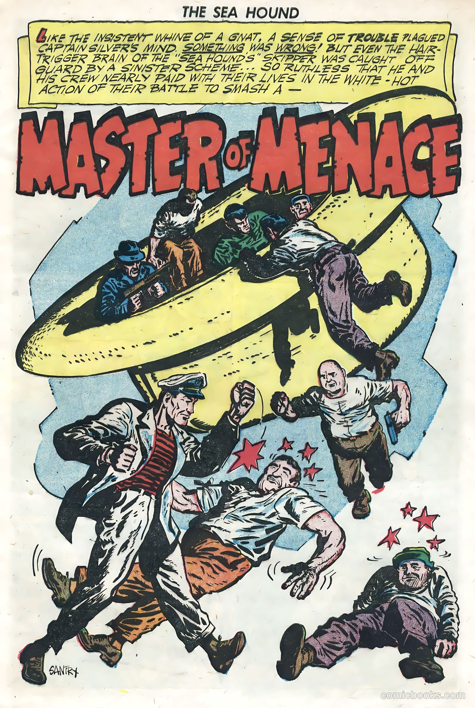 Captain Silver's Log of the Sea Hound #3 (1949) — page 5 of 35