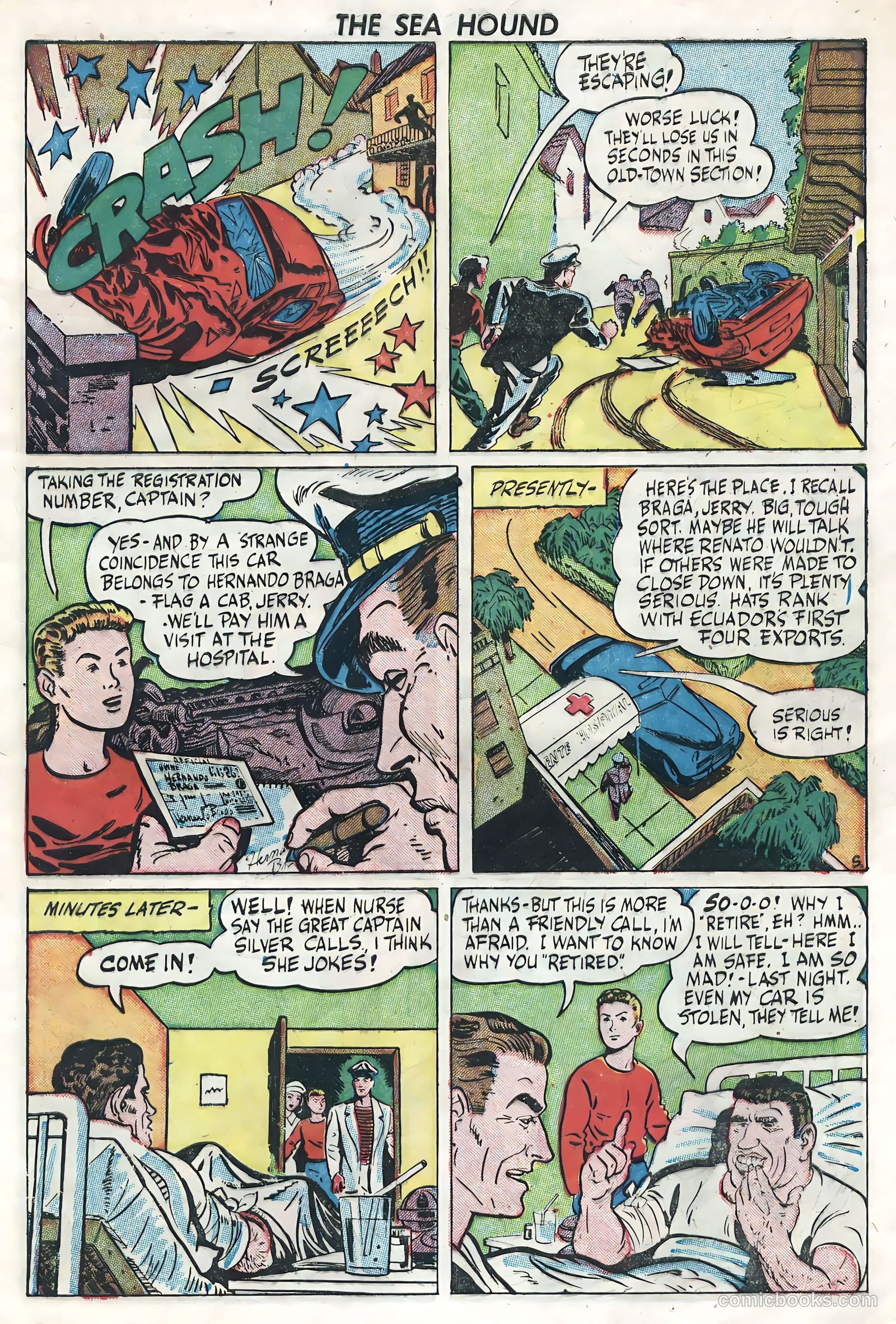 Captain Silver's Log of the Sea Hound #3 (1949) — page 9 of 35