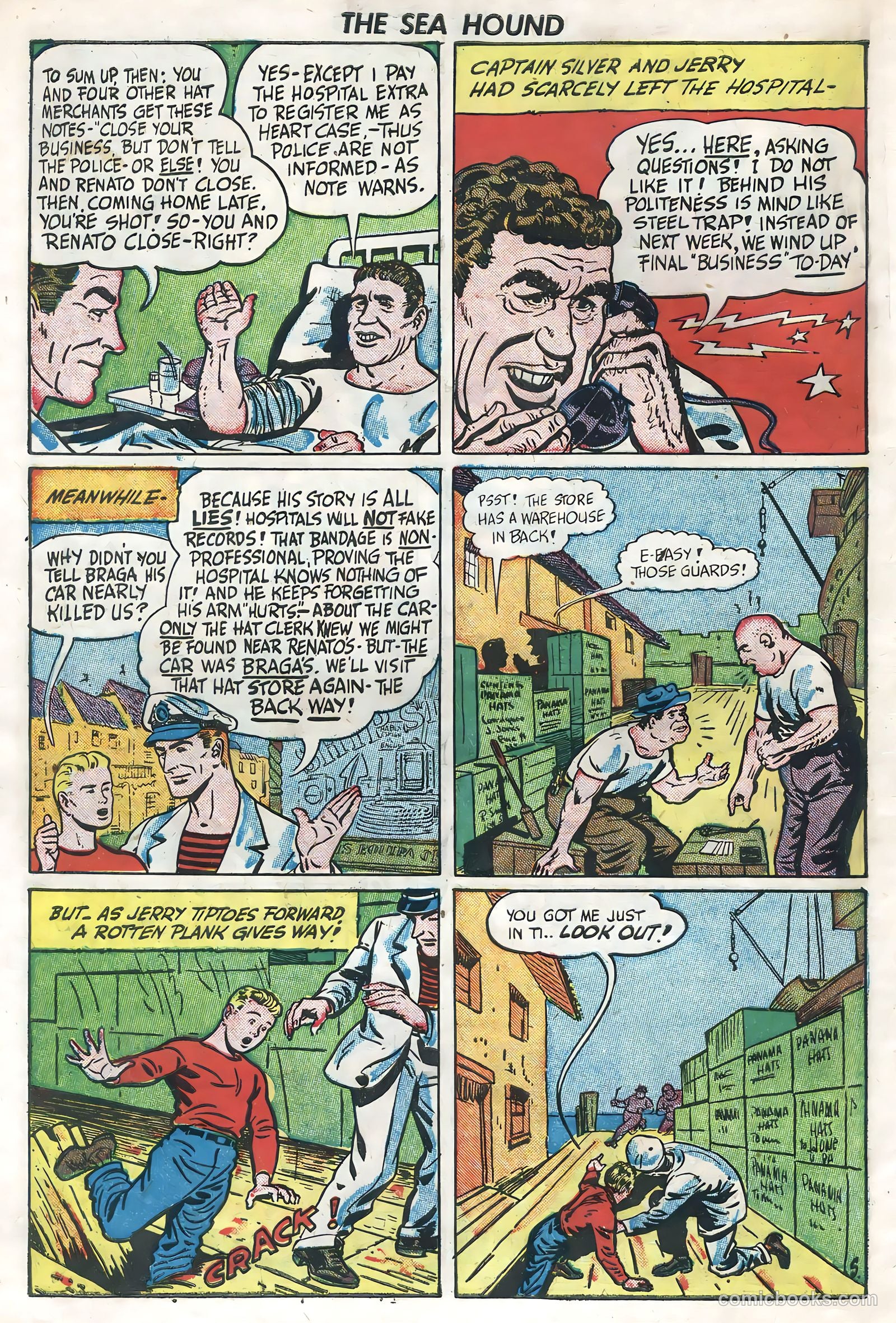 Captain Silver's Log of the Sea Hound #3 (1949) — page 10 of 35