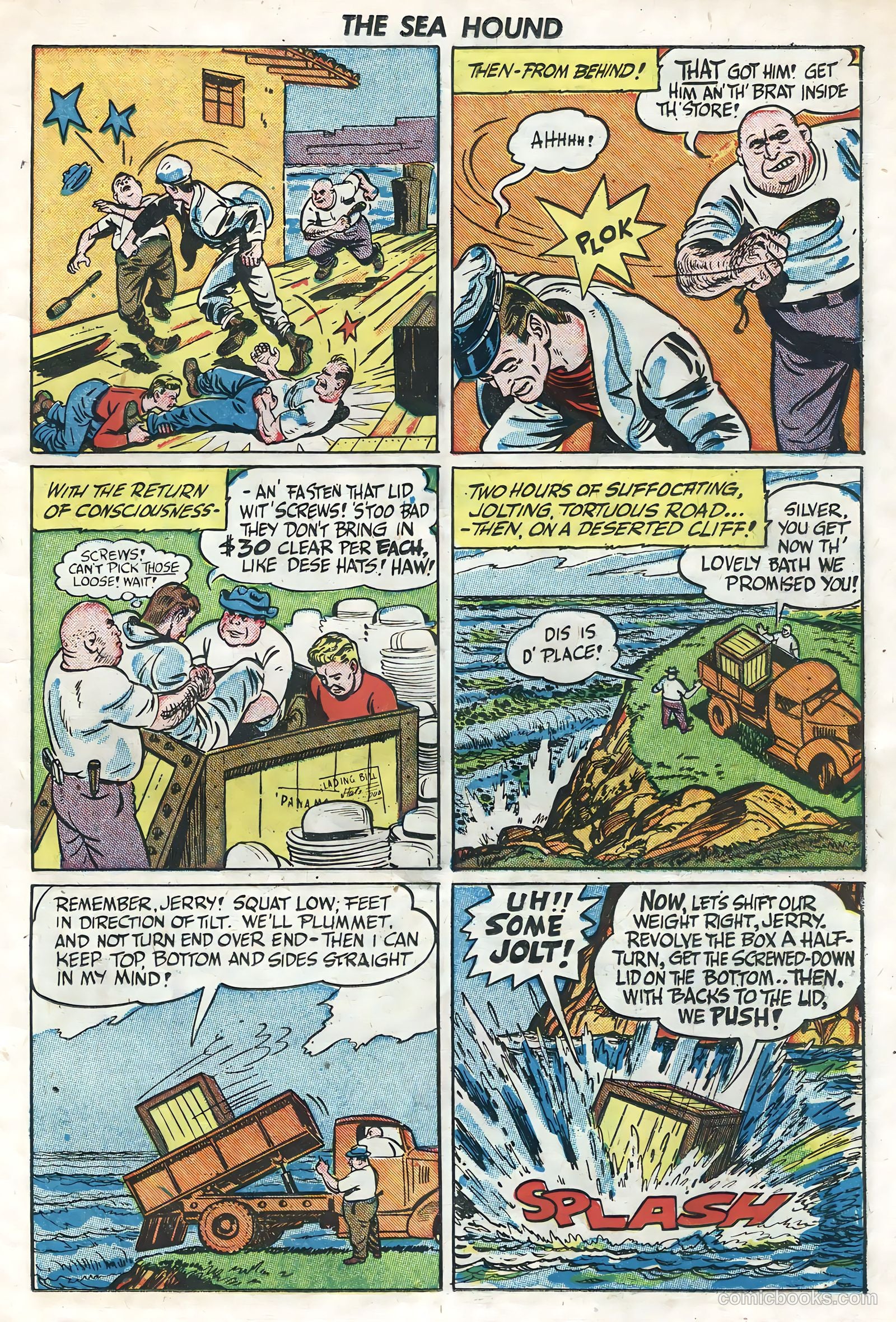 Captain Silver's Log of the Sea Hound #3 (1949) — page 11 of 35