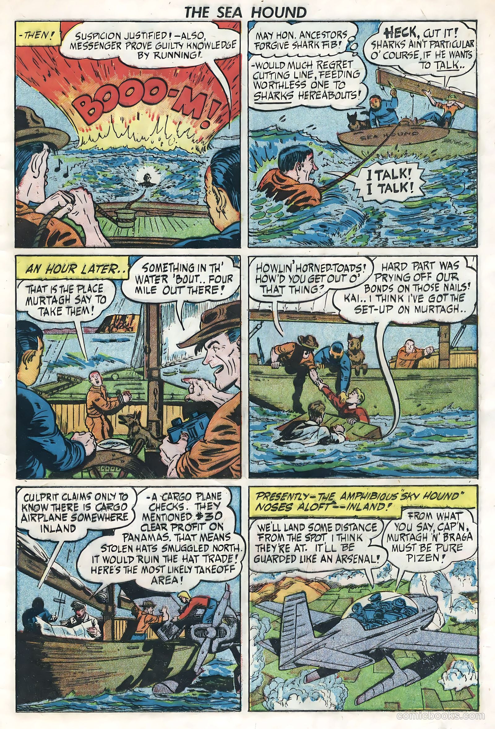 Captain Silver's Log of the Sea Hound #3 (1949) — page 13 of 35
