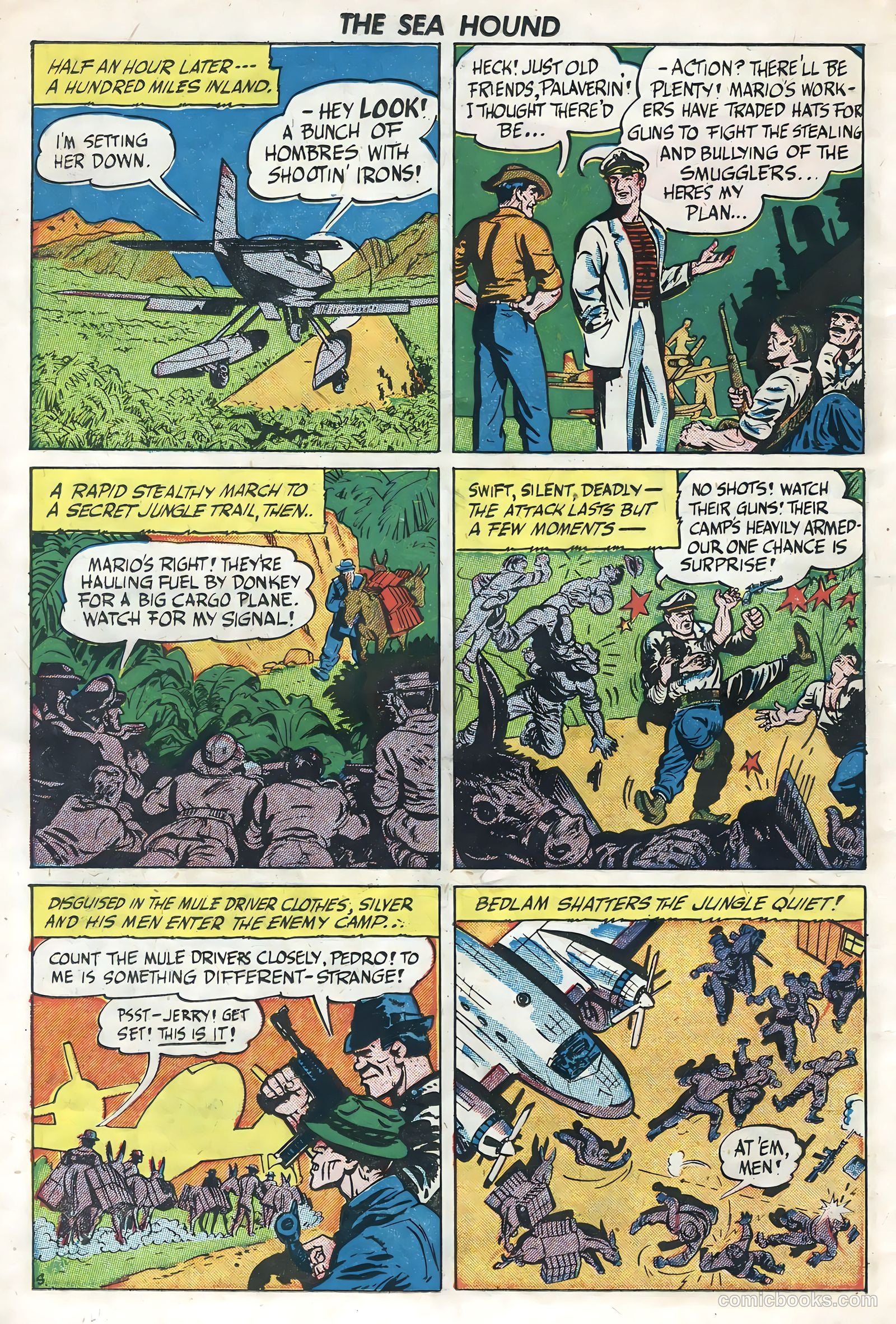 Captain Silver's Log of the Sea Hound #3 (1949) — page 14 of 35