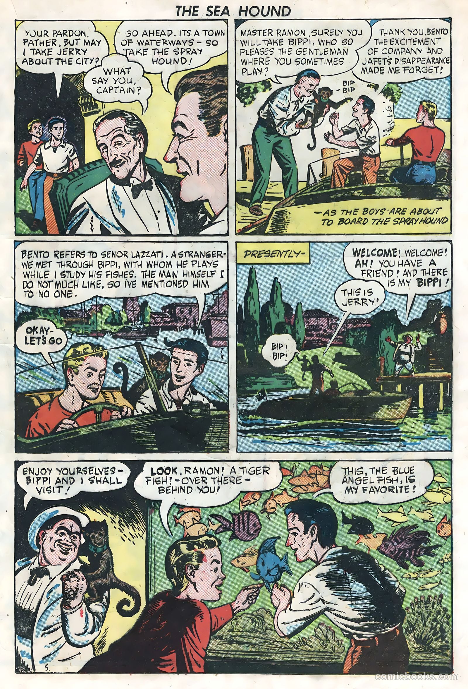 Captain Silver's Log of the Sea Hound #3 (1949) — page 17 of 35