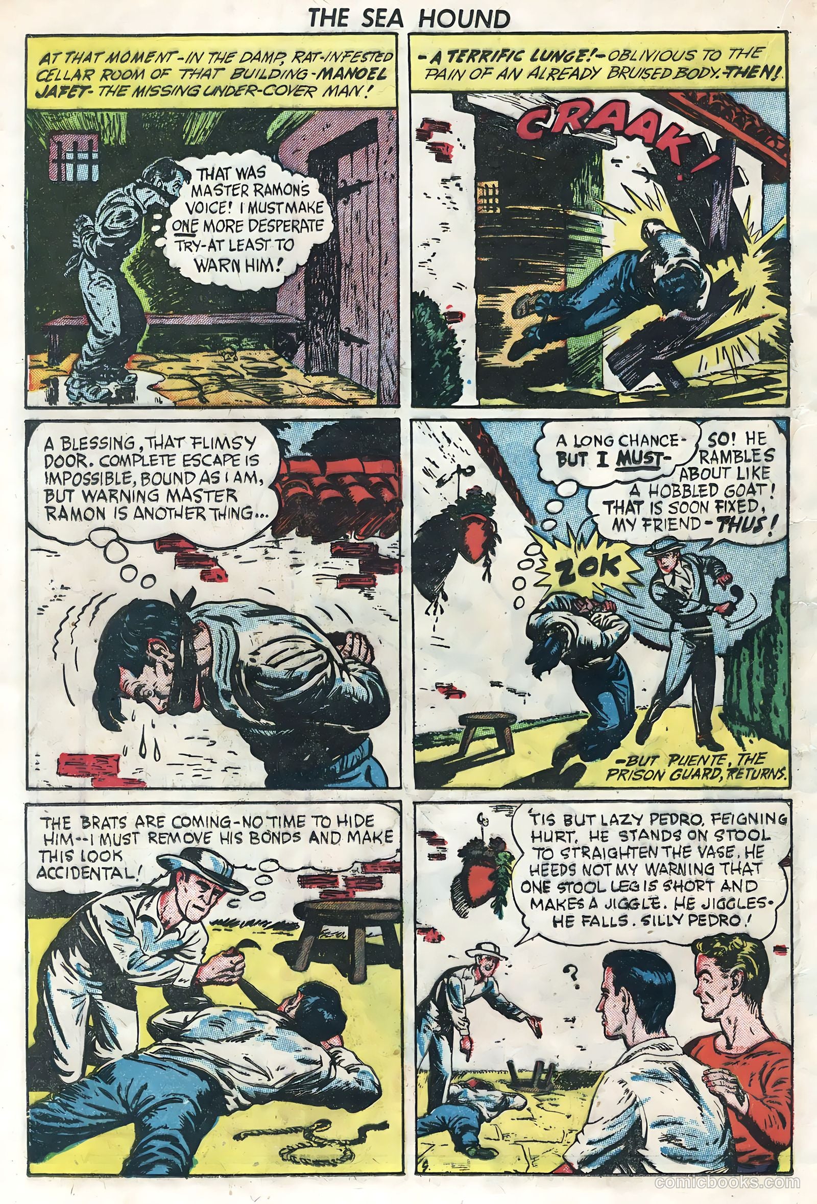Captain Silver's Log of the Sea Hound #3 (1949) — page 19 of 35