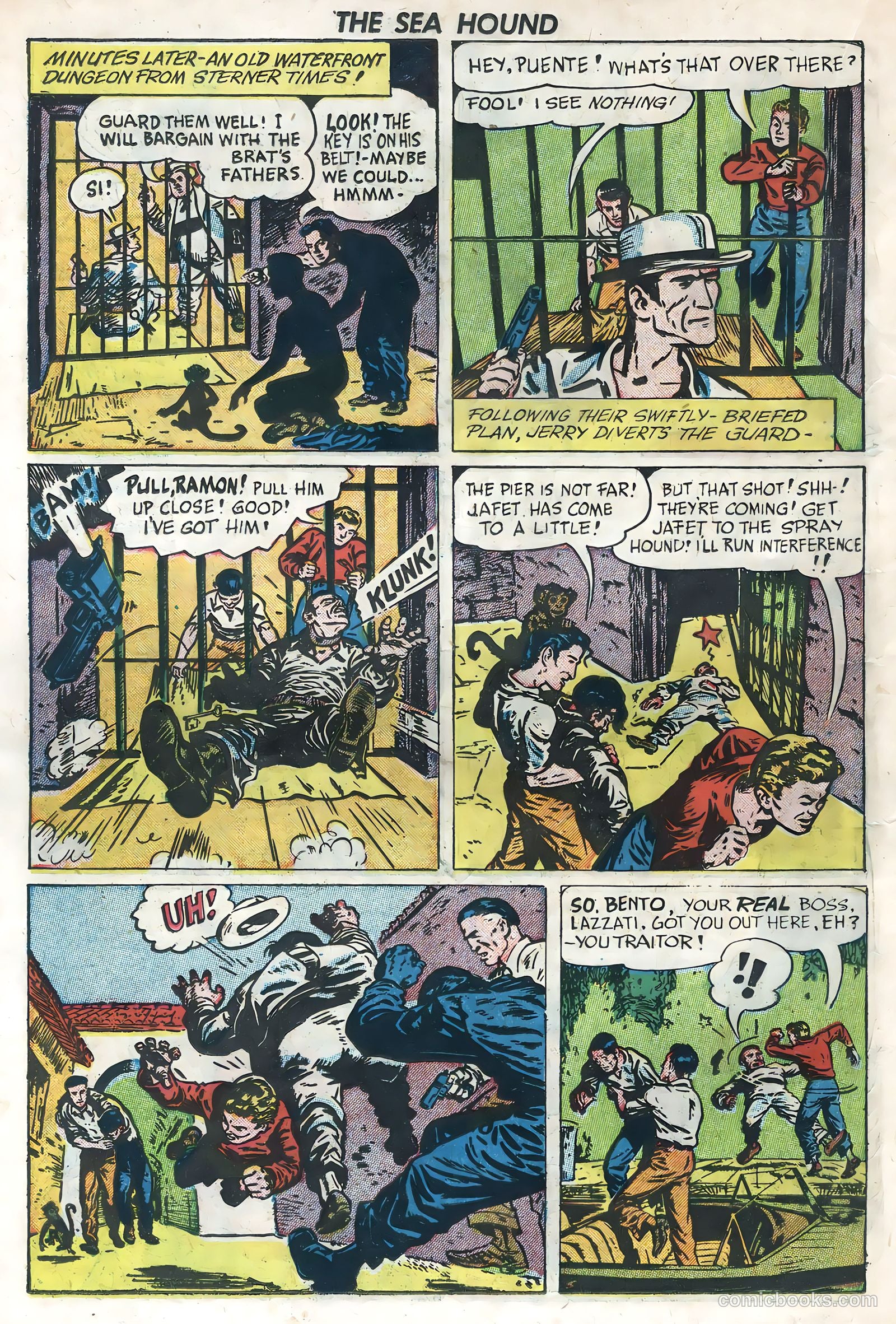 Captain Silver's Log of the Sea Hound #3 (1949) — page 21 of 35