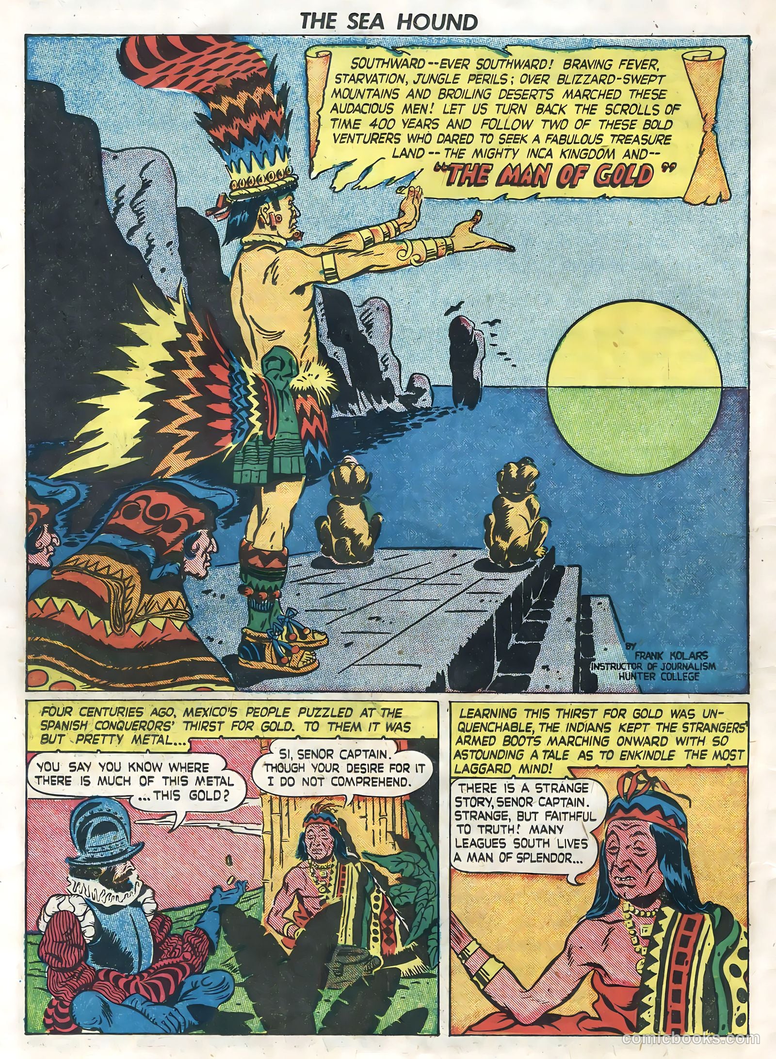 Captain Silver's Log of the Sea Hound #3 (1949) — page 25 of 35