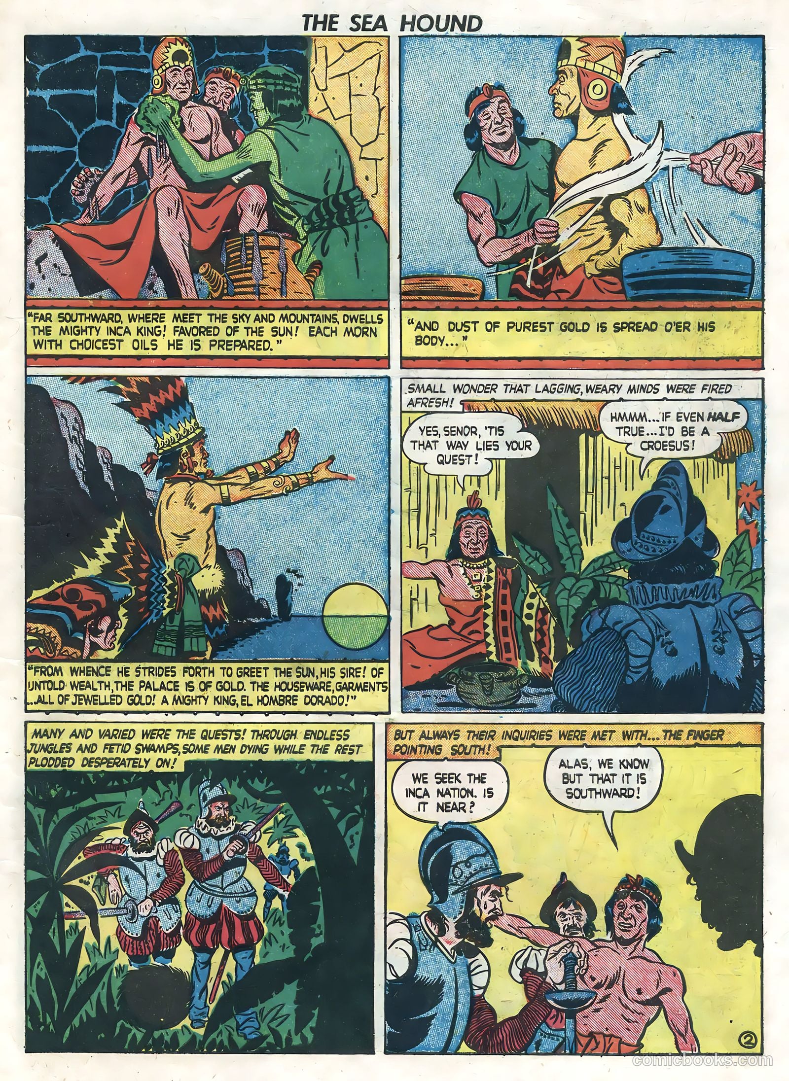 Captain Silver's Log of the Sea Hound #3 (1949) — page 26 of 35