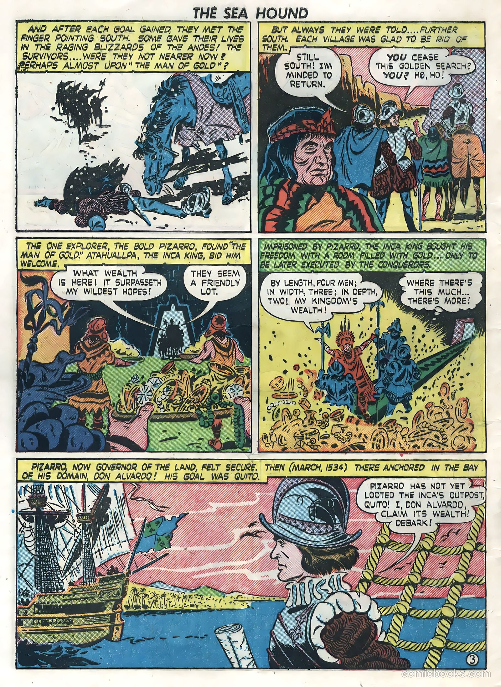 Captain Silver's Log of the Sea Hound #3 (1949) — page 27 of 35