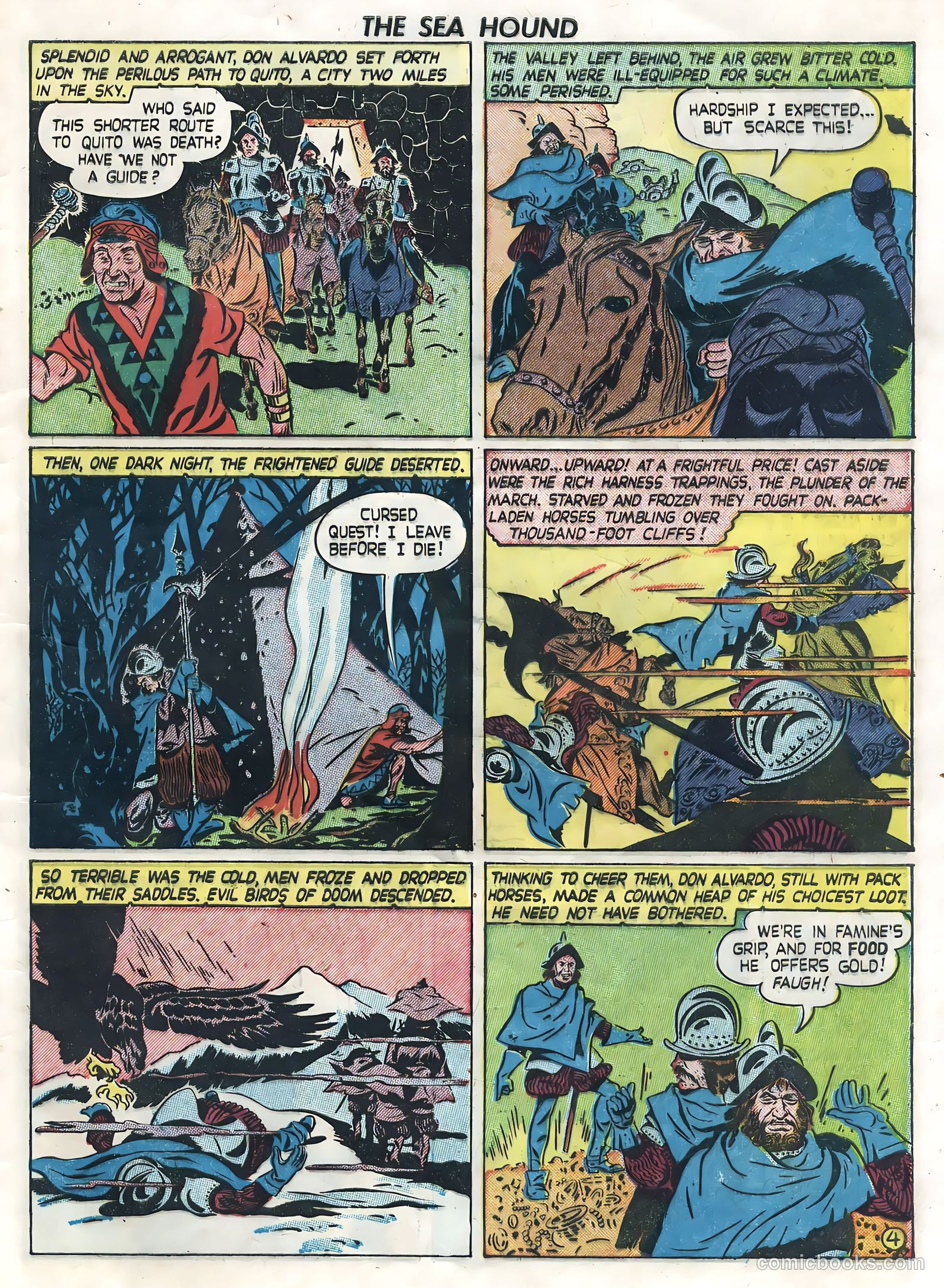 Captain Silver's Log of the Sea Hound #3 (1949) — page 28 of 35