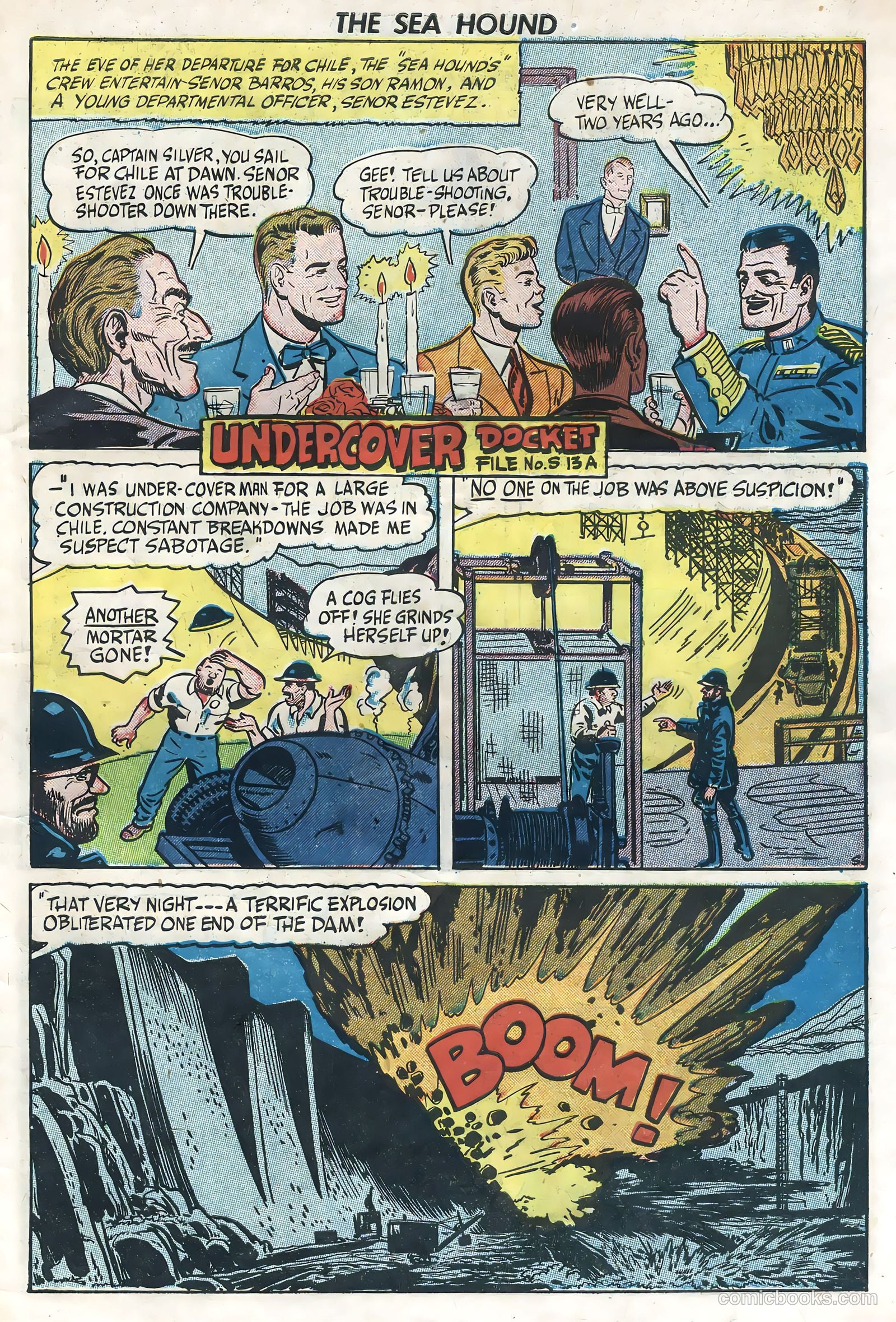 Captain Silver's Log of the Sea Hound #3 (1949) — page 30 of 35