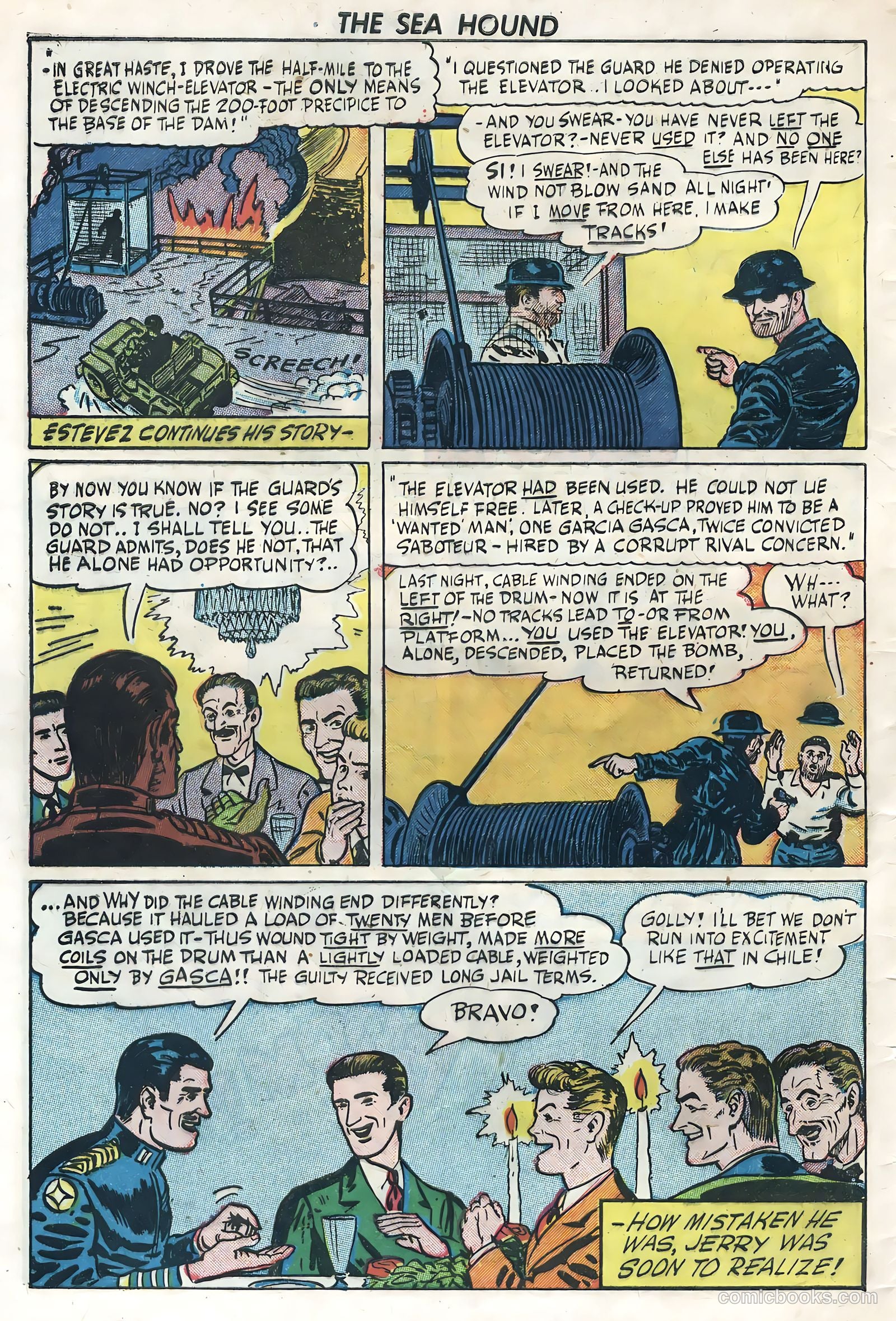 Captain Silver's Log of the Sea Hound #3 (1949) — page 31 of 35