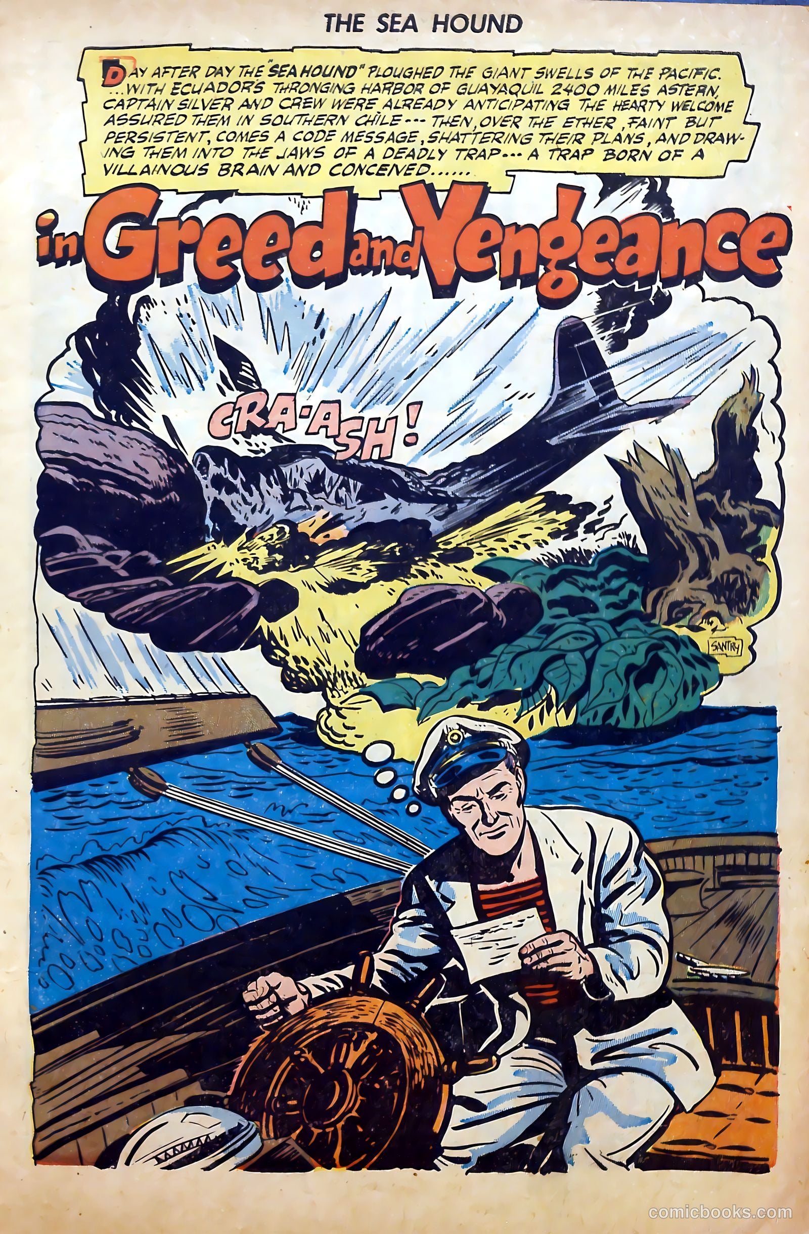 Captain Silver's Log of the Sea Hound #4 (1949) — page 3 of 35