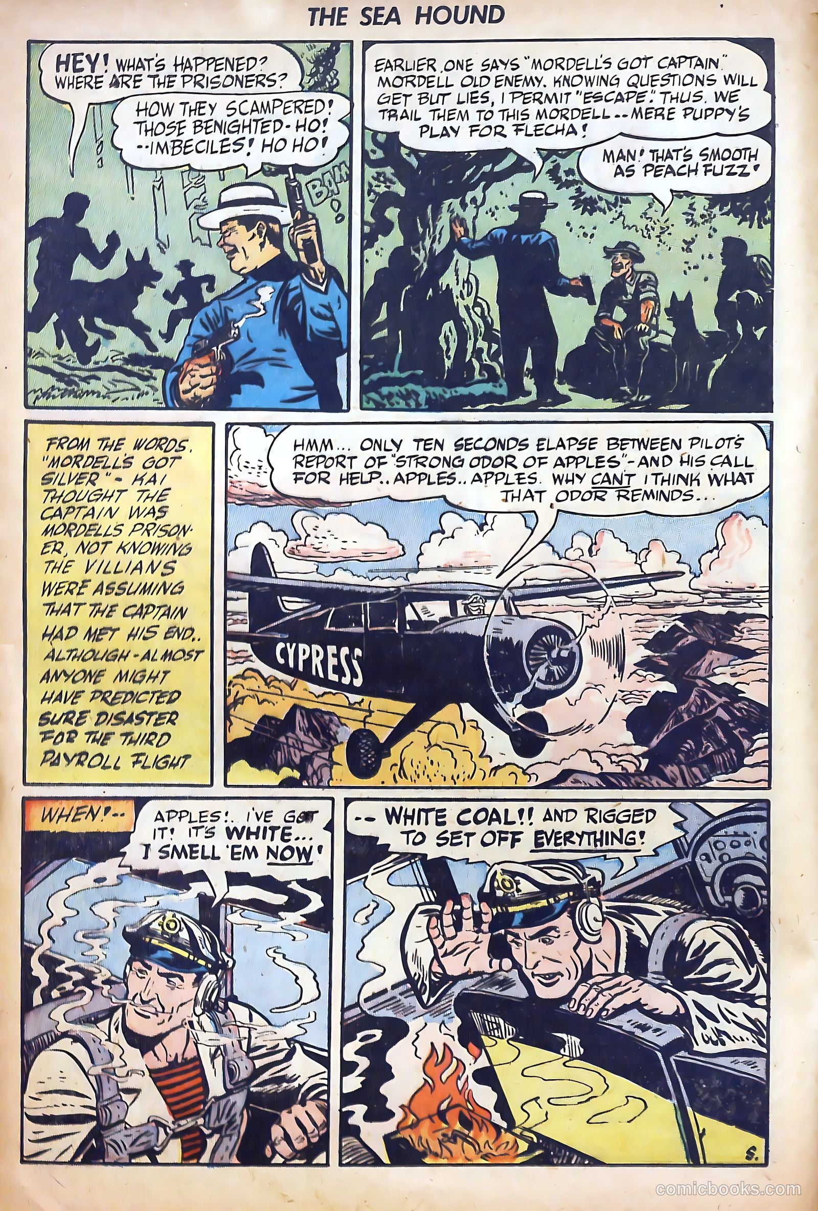 Captain Silver's Log of the Sea Hound #4 (1949) — page 12 of 35