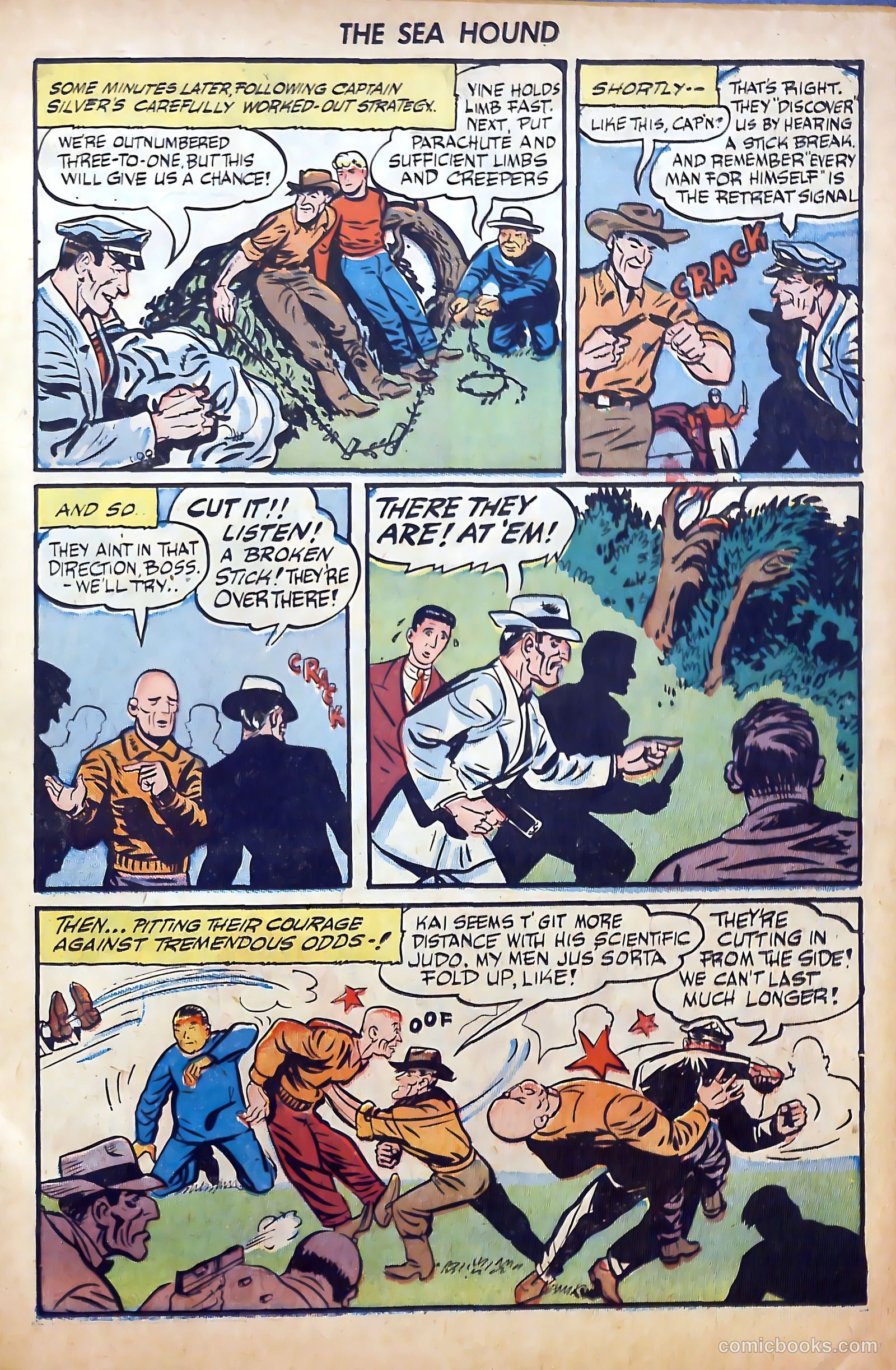 Captain Silver's Log of the Sea Hound #4 (1949) — page 15 of 35