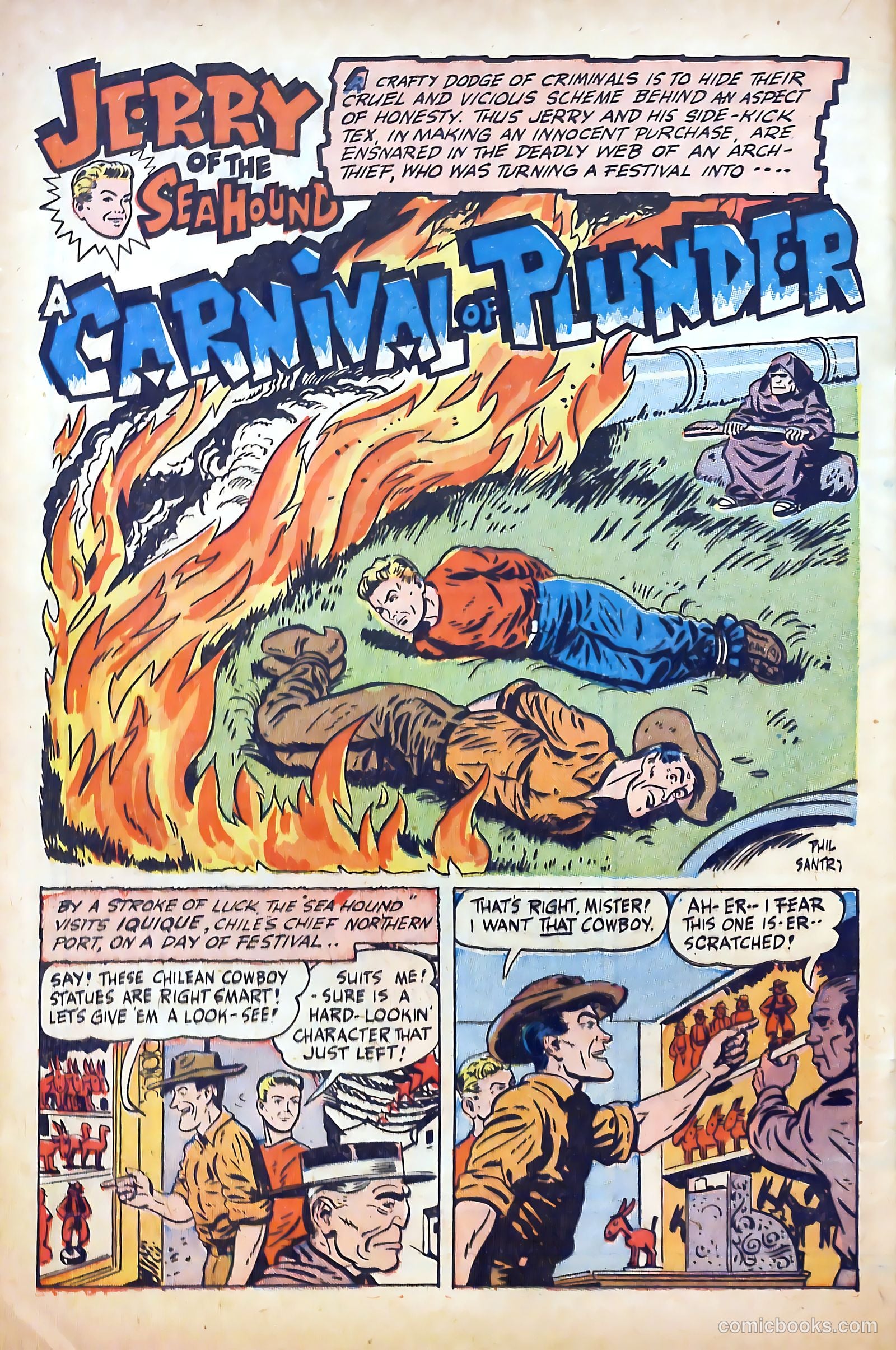 Captain Silver's Log of the Sea Hound #4 (1949) — page 19 of 35