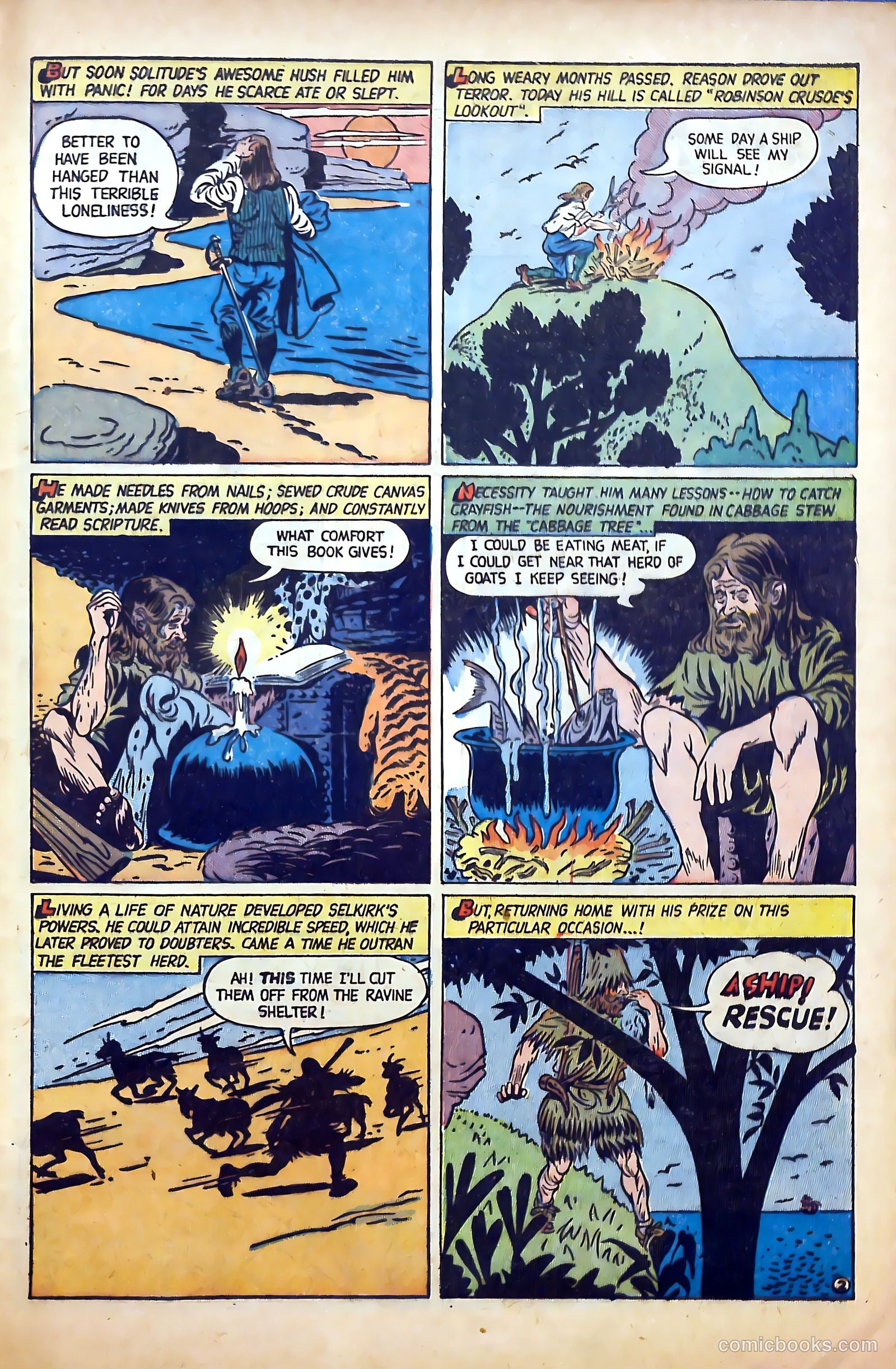 Captain Silver's Log of the Sea Hound #4 (1949) — page 28 of 35