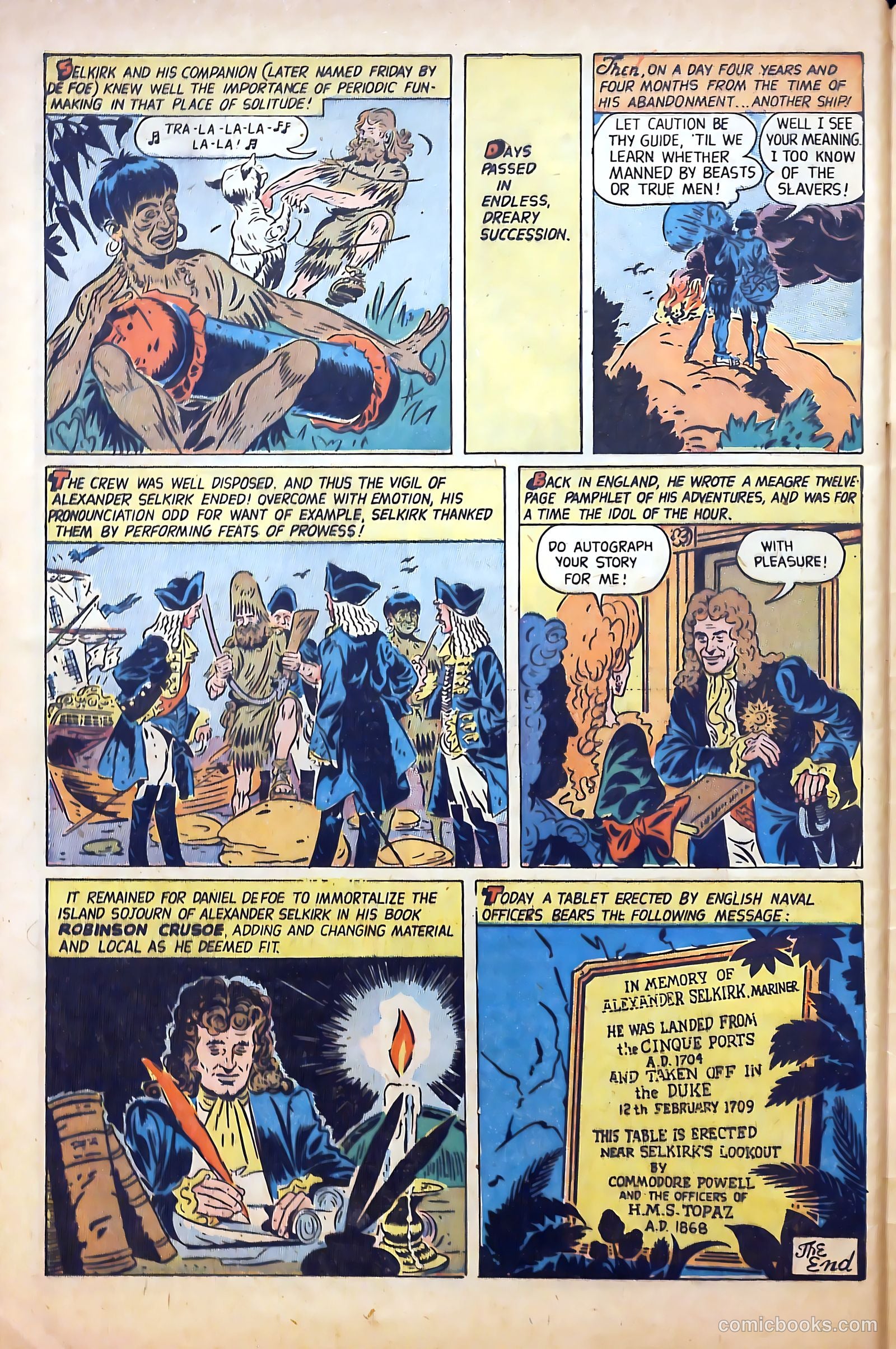 Captain Silver's Log of the Sea Hound #4 (1949) — page 31 of 35