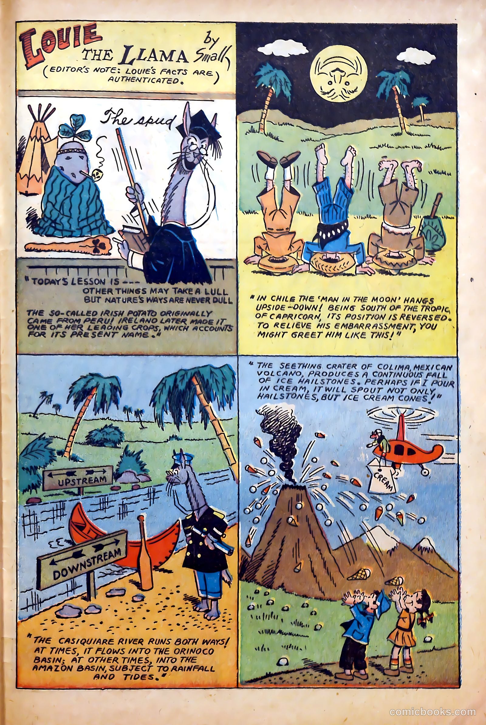 Captain Silver's Log of the Sea Hound #4 (1949) — page 32 of 35