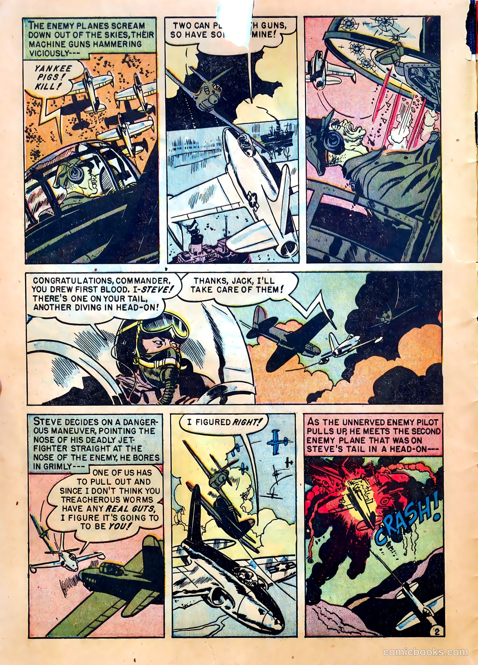 Captain Steve Savage #1 (1951) — page 4 of 36
