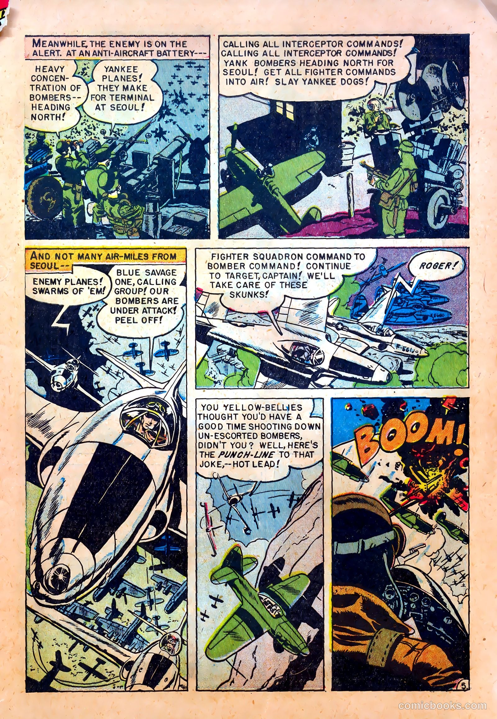 Captain Steve Savage #1 (1951) — page 7 of 36