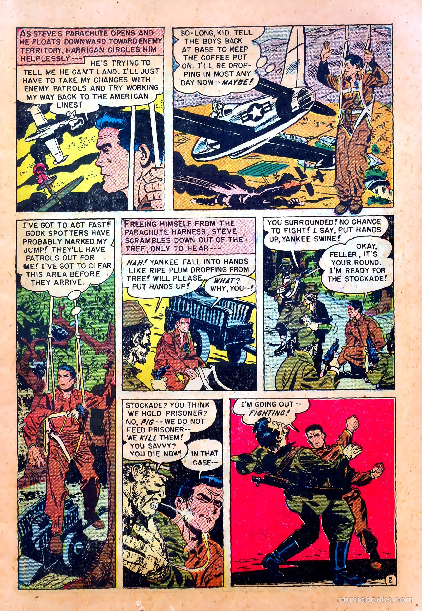 Captain Steve Savage #1 (1951) — page 11 of 36