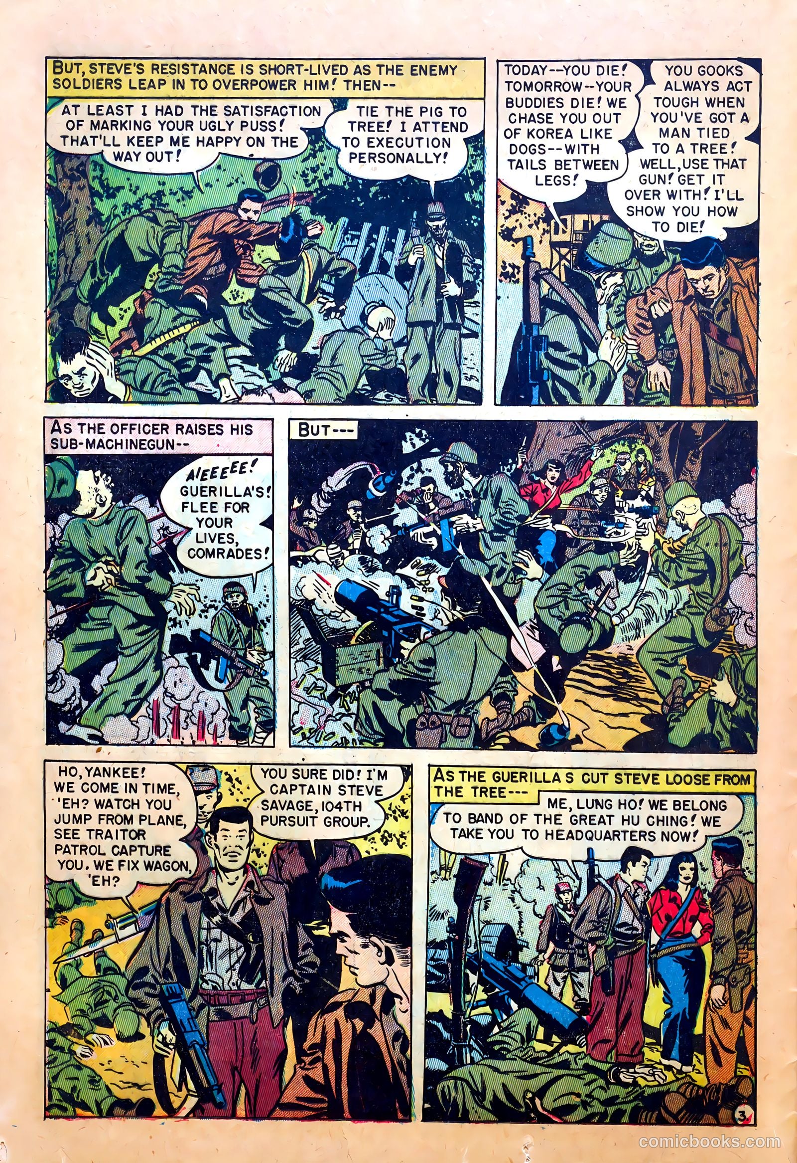 Captain Steve Savage #1 (1951) — page 12 of 36