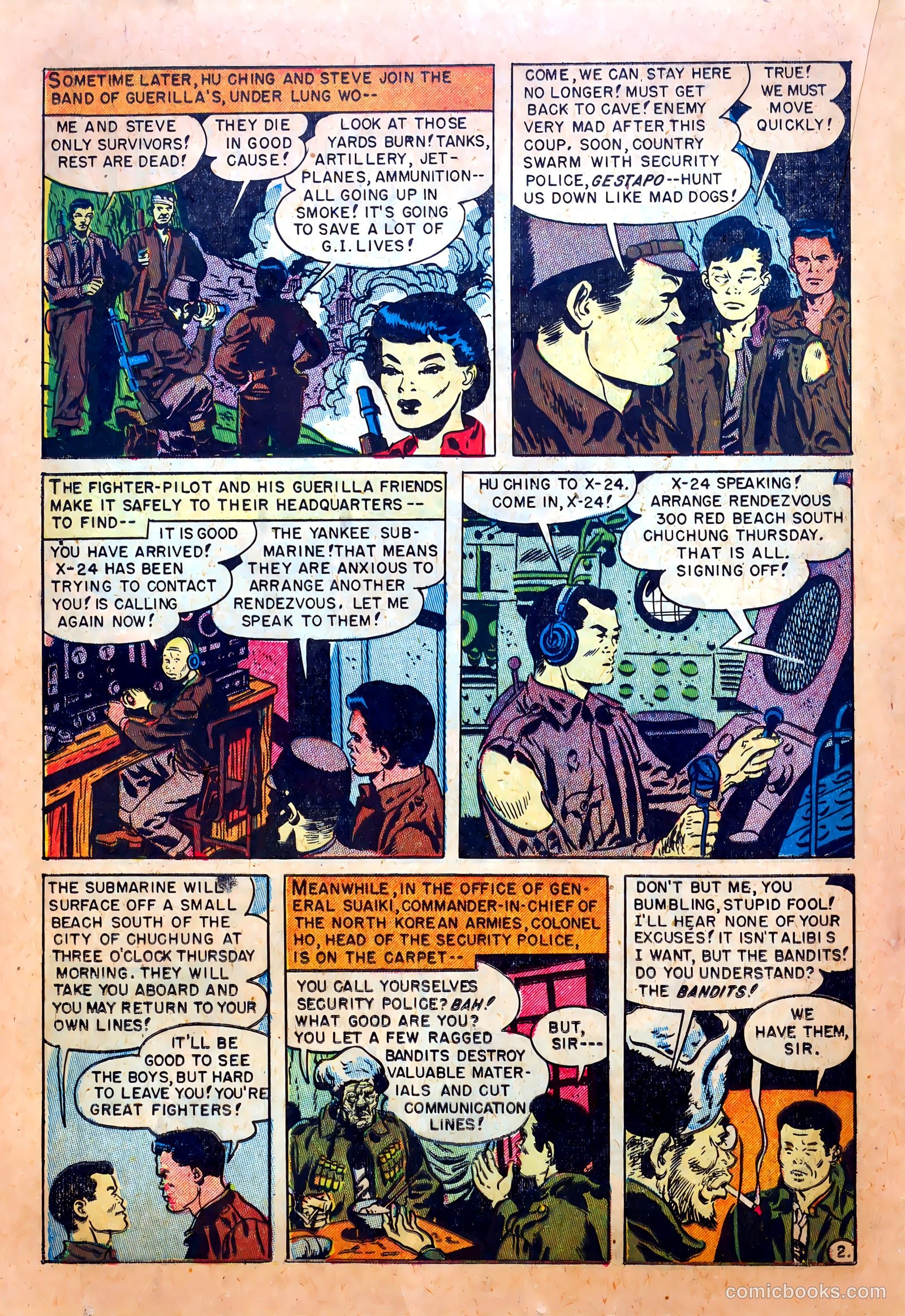 Captain Steve Savage #1 (1951) — page 18 of 36