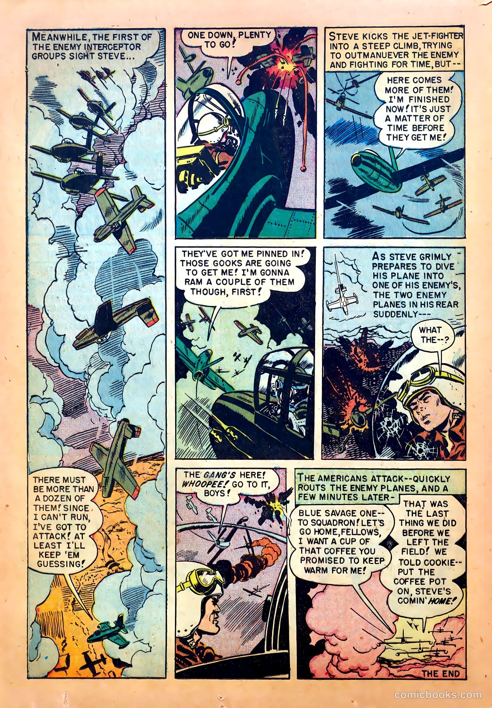 Captain Steve Savage #1 (1951) — page 24 of 36