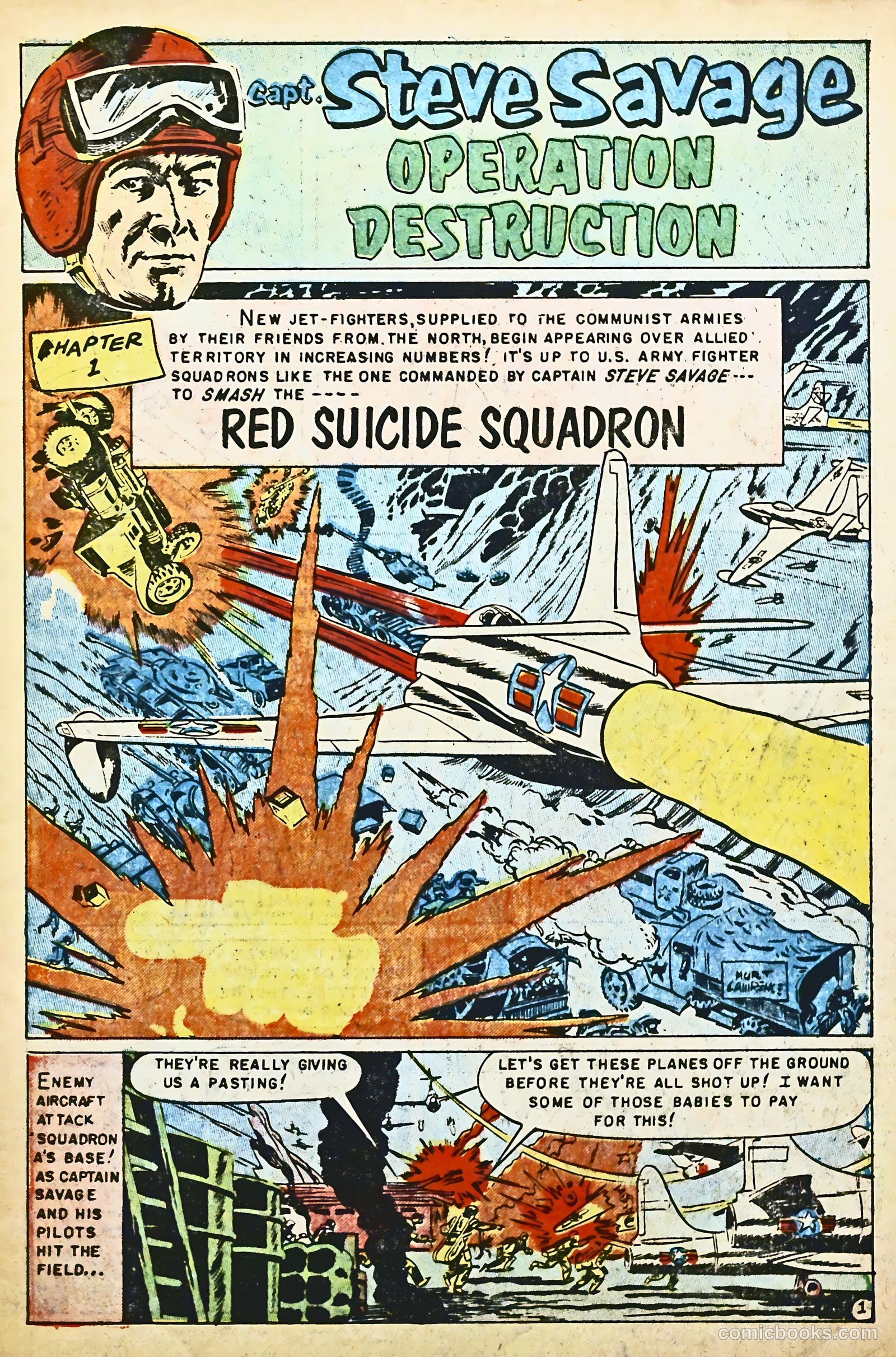 Captain Steve Savage #10 (1955) — page 3 of 36