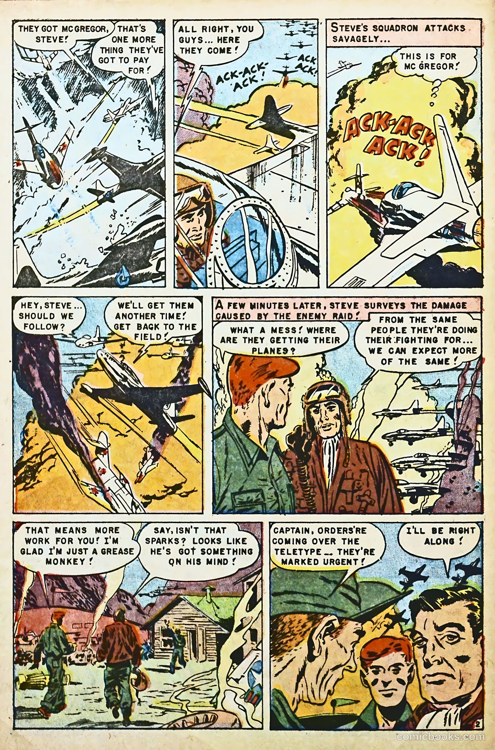 Captain Steve Savage #10 (1955) — page 4 of 36